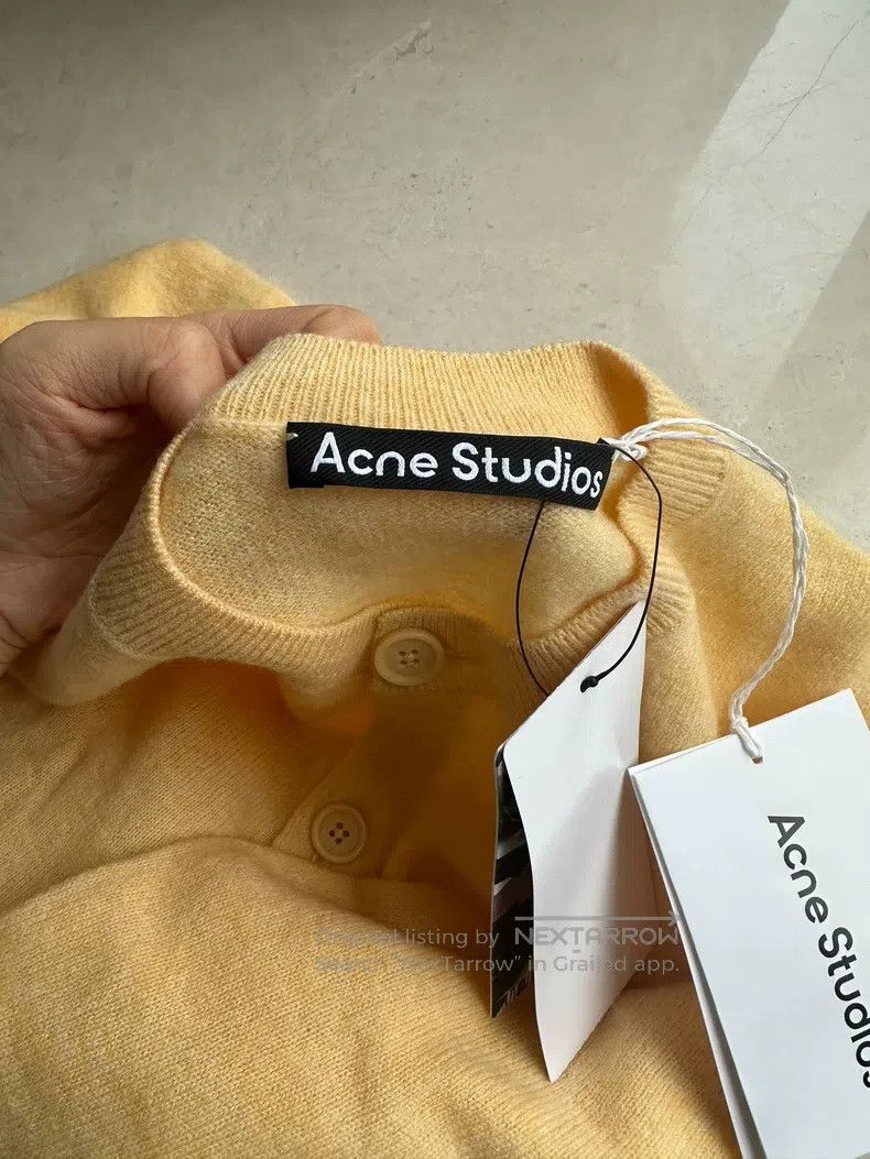 Acne Studios Acne Studios Smiling wool sweater knit cardigan jacket, ba Size M / US 6-8 / IT 42-44 - 6 Thumbnail