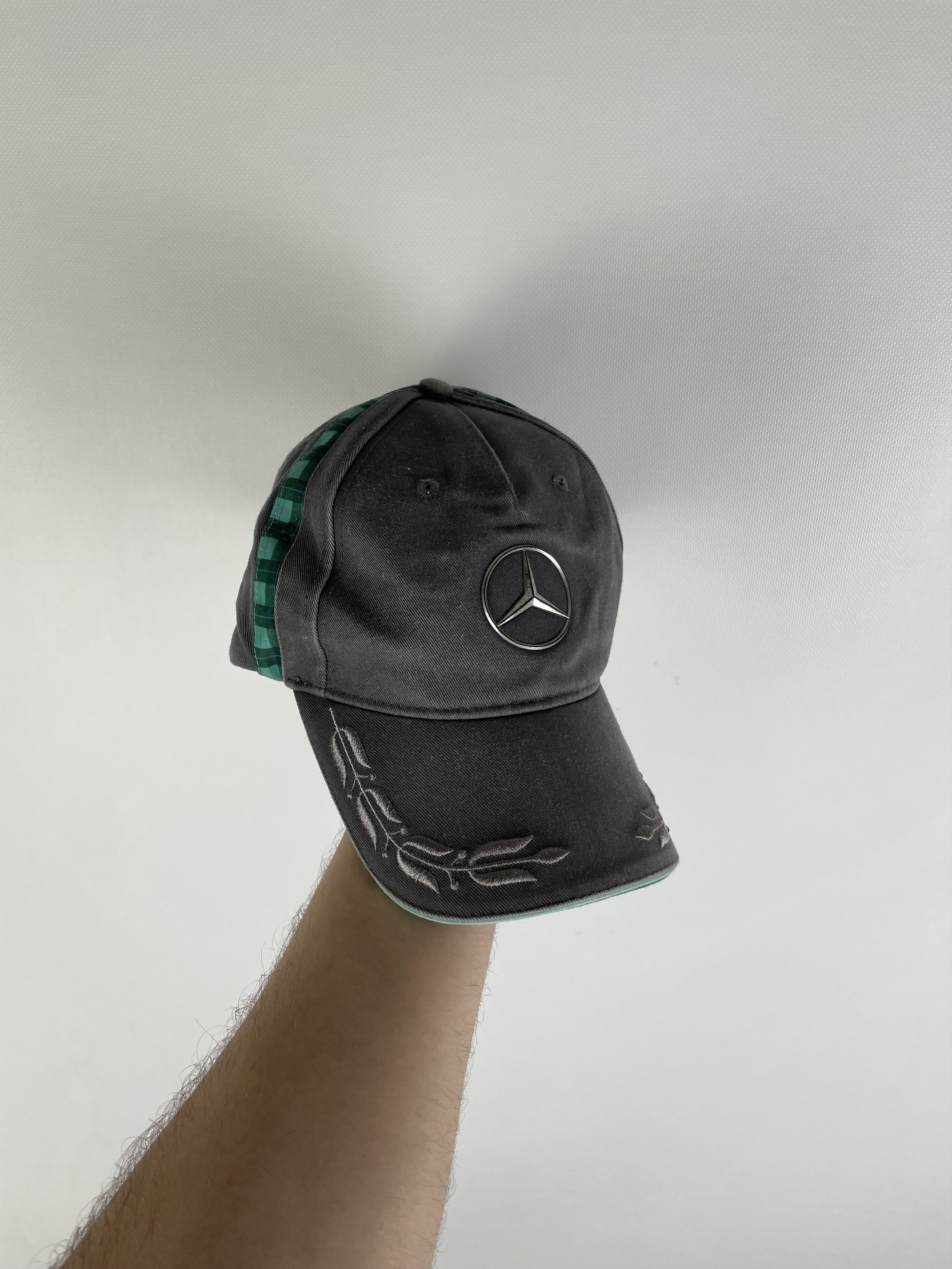 Vintage Mercedes Benz Racing Cap Hat