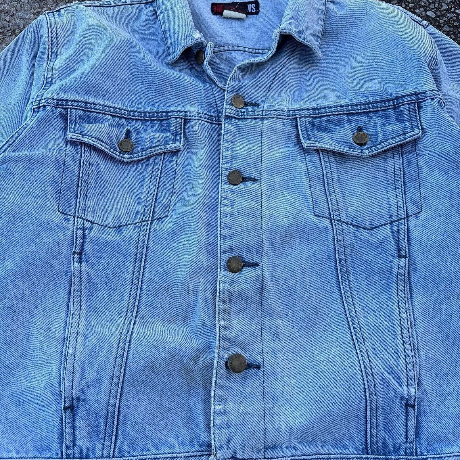 Levi's Vintage 90s light blue jean denim jacket Size US L / EU 52-54 / 3 - 4 Thumbnail