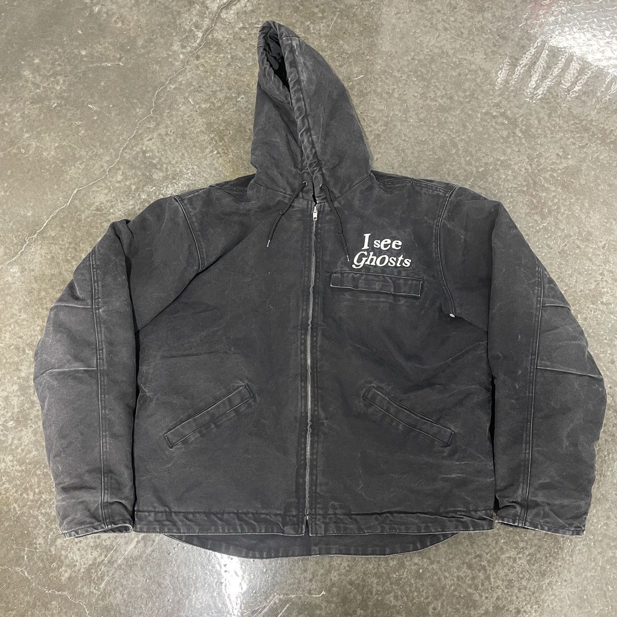 Cactus Plant Flea Market Kids See Ghosts KSG Washed Hooded Jacket Size US L / EU 52-54 / 3 - 1 Thumbnail