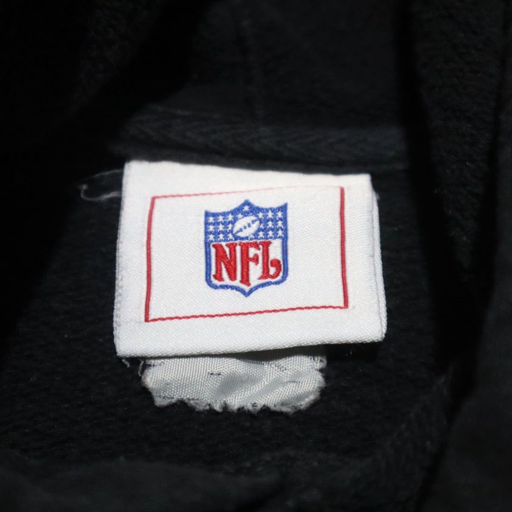 NFL VINTAGE NFL Steelers Black Hoodie Sweater Adult Large Mens Size US L / EU 52-54 / 3 - 3 Thumbnail