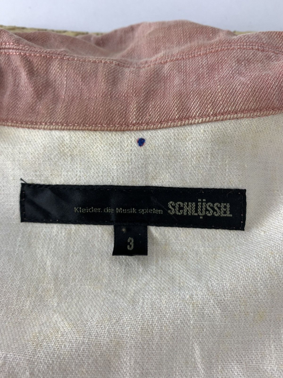 Schlussel Schlussel Kleider Pink Denim Jacket Gold Toned Laced Size US M / EU 48-50 / 2 - 7 Thumbnail