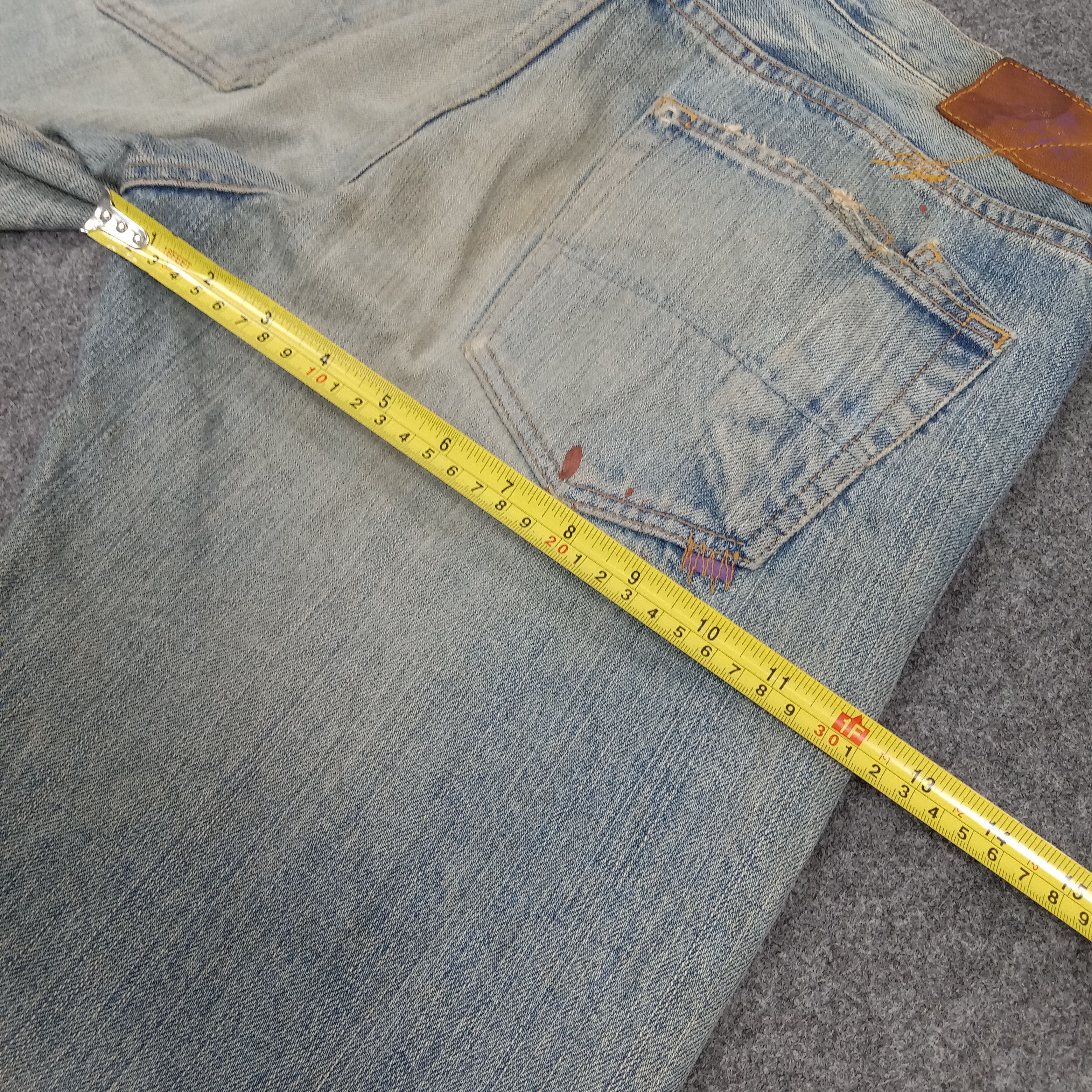 Prps PRPS Designer Distressed Denim Jeans E1A38 Size US 32 / EU 48 - 11 Thumbnail