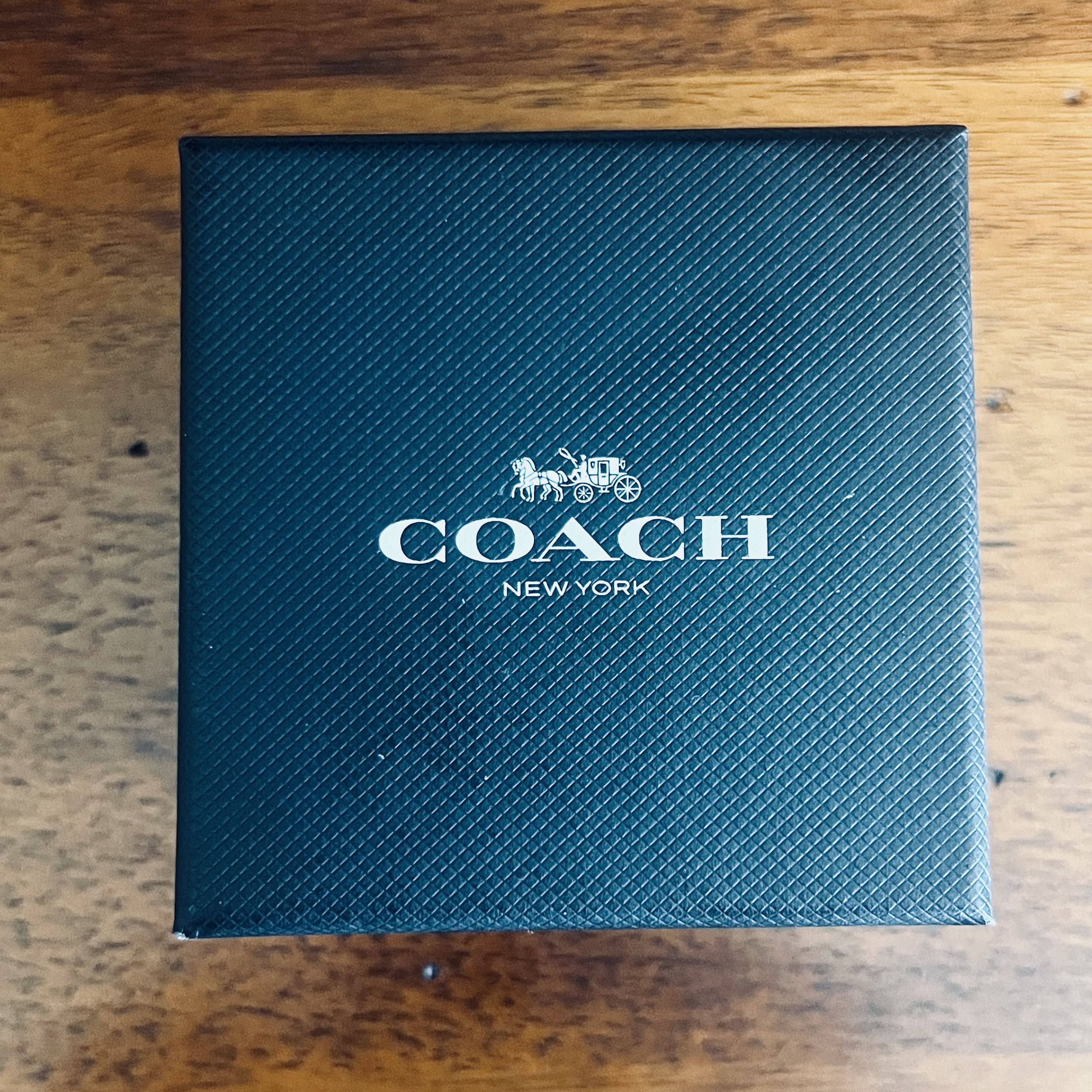 Coach COACH 🏷️ Kent Watch 44MM Black Case with Camo Rubber Strap Size ONE SIZE - 8 Thumbnail