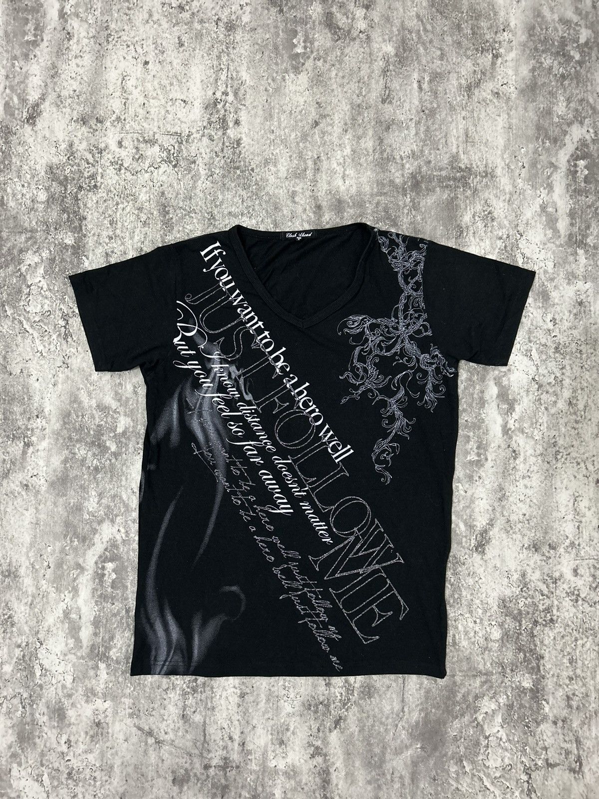 14th Addiction × If Six Was Nine × Le Grande Bleu (L.G.B.) Japanese Clash Ahead Poem Tshirt Size US M / EU 48-50 / 2 - 2 Thumbnail