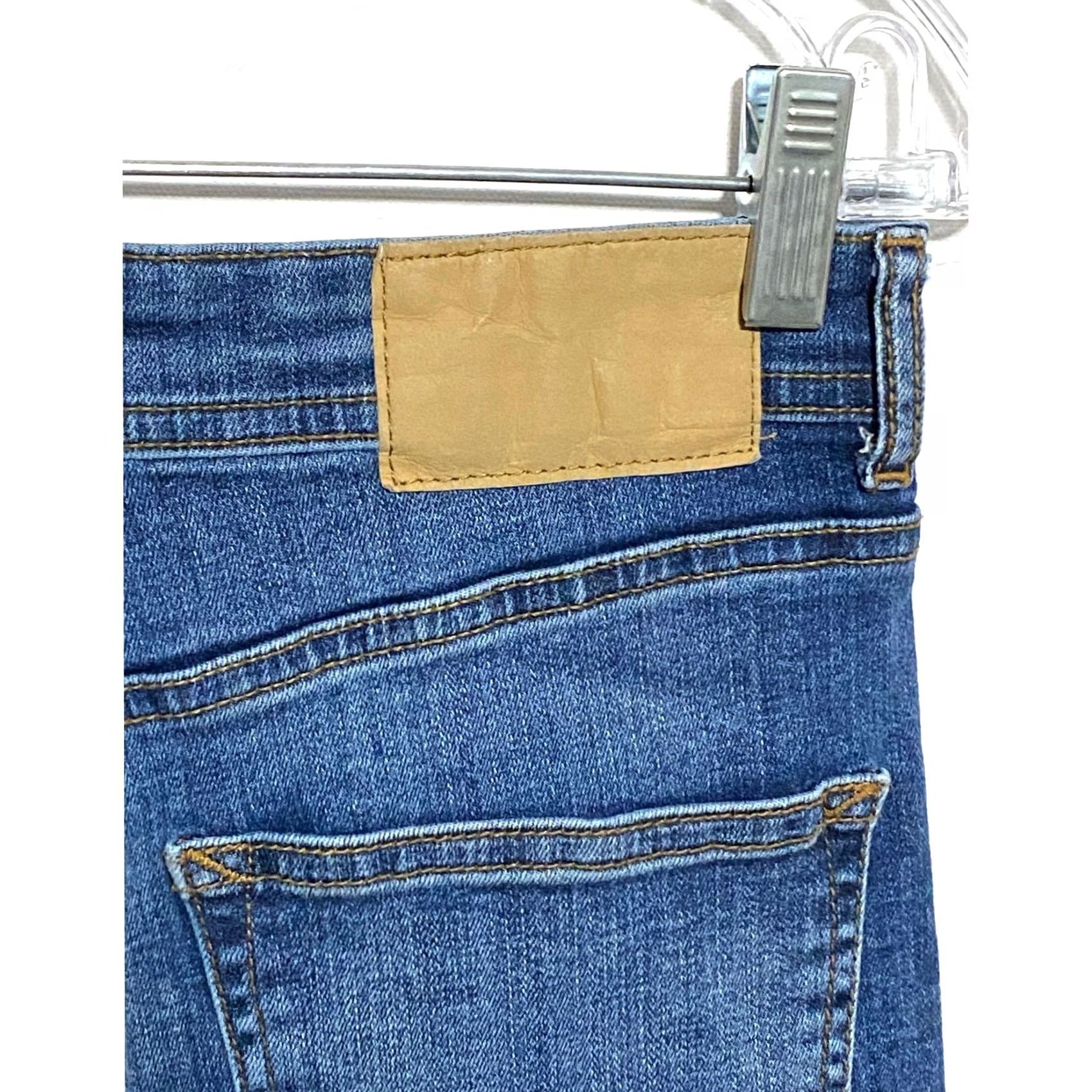 CO VINTAGE Denim Co Est 1969 Jeans Button Fly Slim Leg Blue Denim Mens 30 x 32 Stretch Jeans Mens Size US 30 / EU 46 - 5 Thumbnail