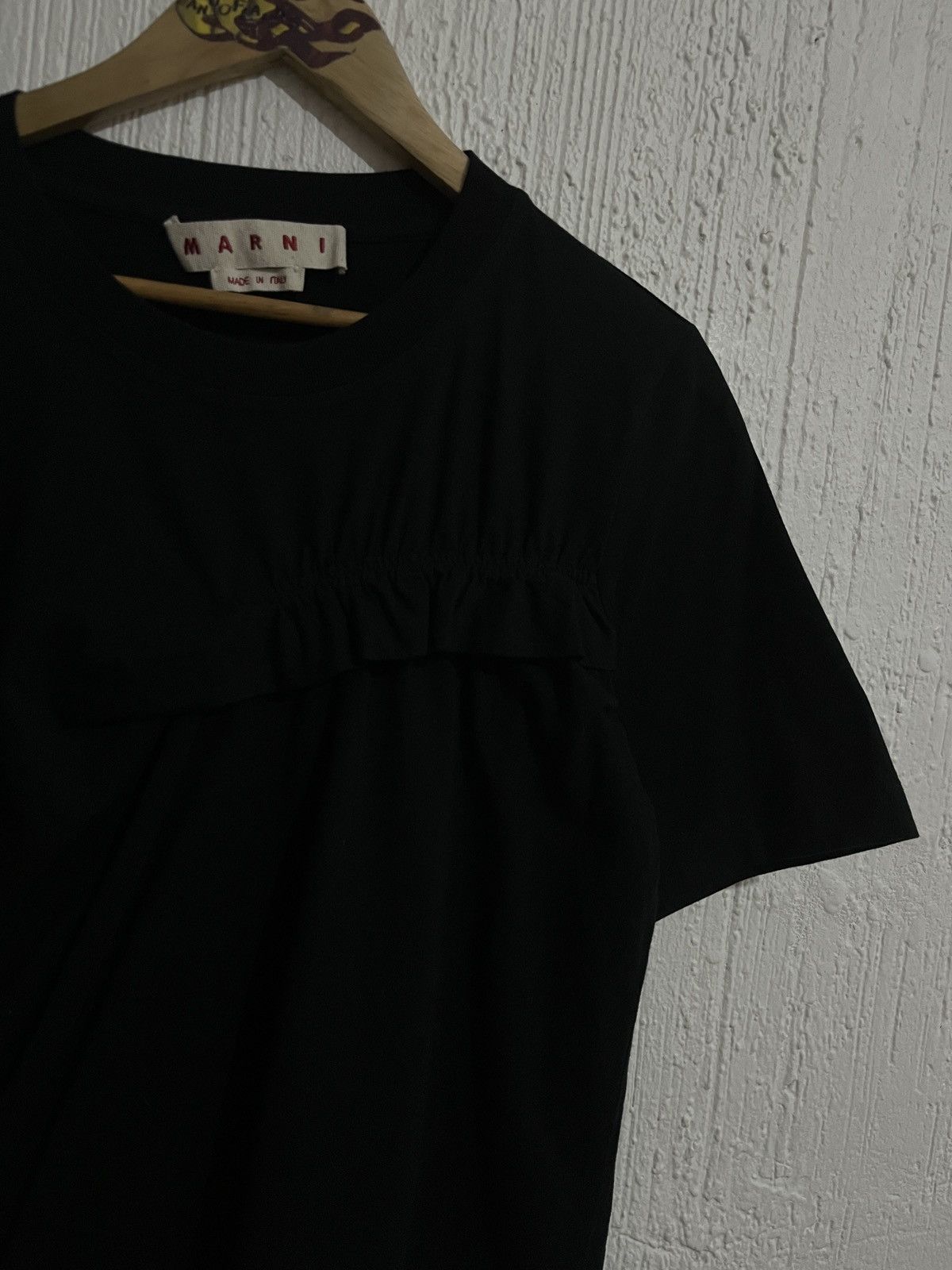 Marni Marni Asymmetrical Tee Size US M / EU 48-50 / 2 - 5 Thumbnail