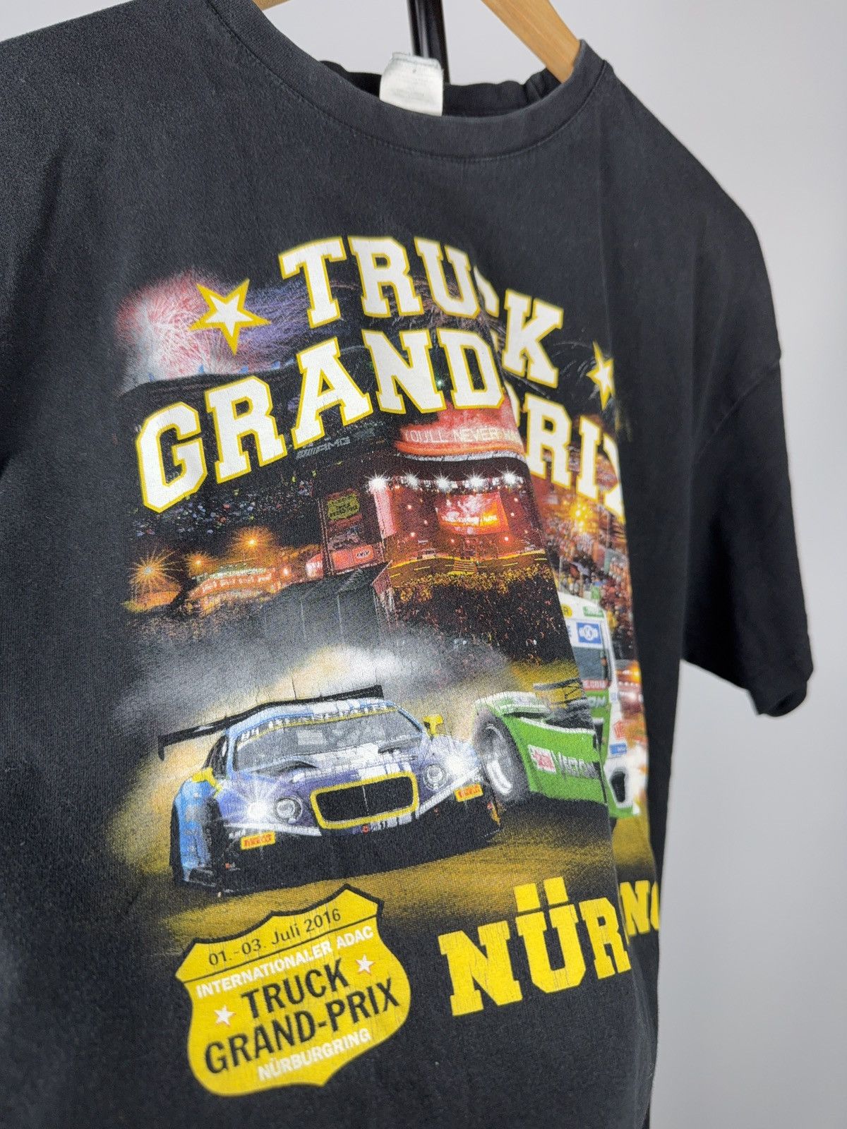 Vintage Truck Grand Prix Nurburgring 2016 MAN Racing T-Shirt Size US L / EU 52-54 / 3 - 6 Thumbnail