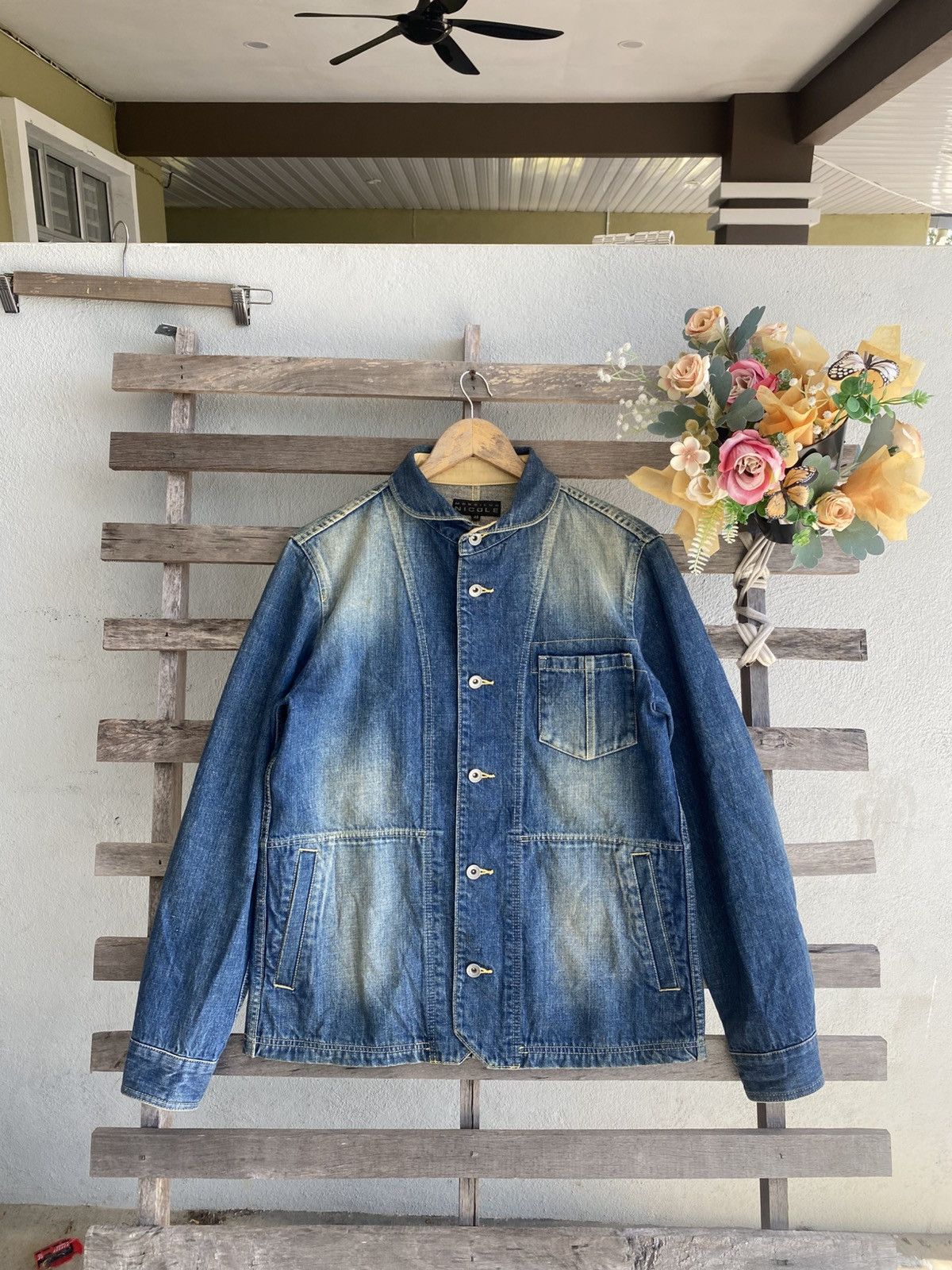 Nicole Club Vintage Y2K Monsieur Nicole Denim Jacket Size US M / EU 48-50 / 2 - 2 Thumbnail