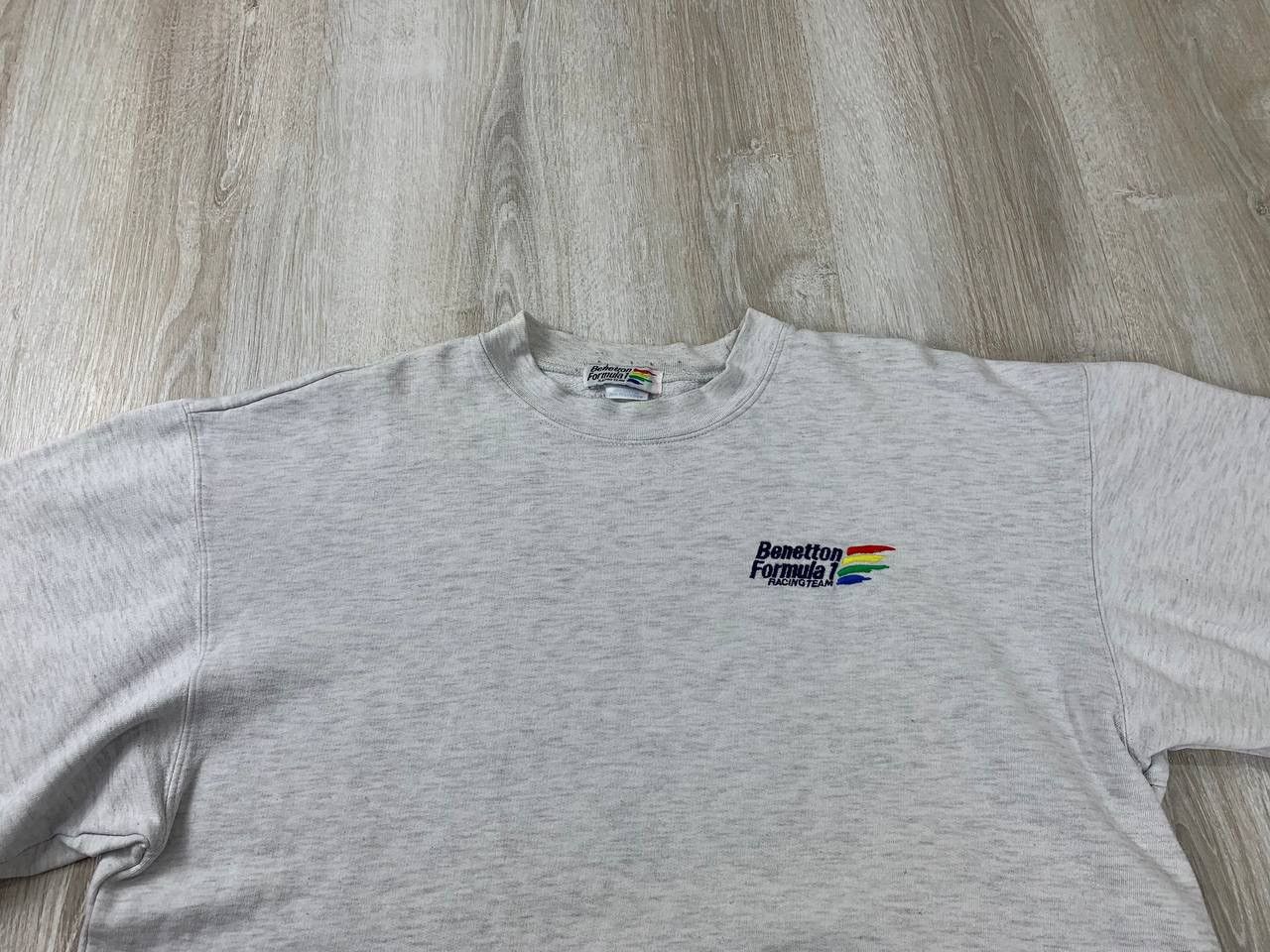 Vintage Mens vintage sweatshirt Benetton Formula 1 Size X Large Size US XL / EU 56 / 4 - 3 Thumbnail