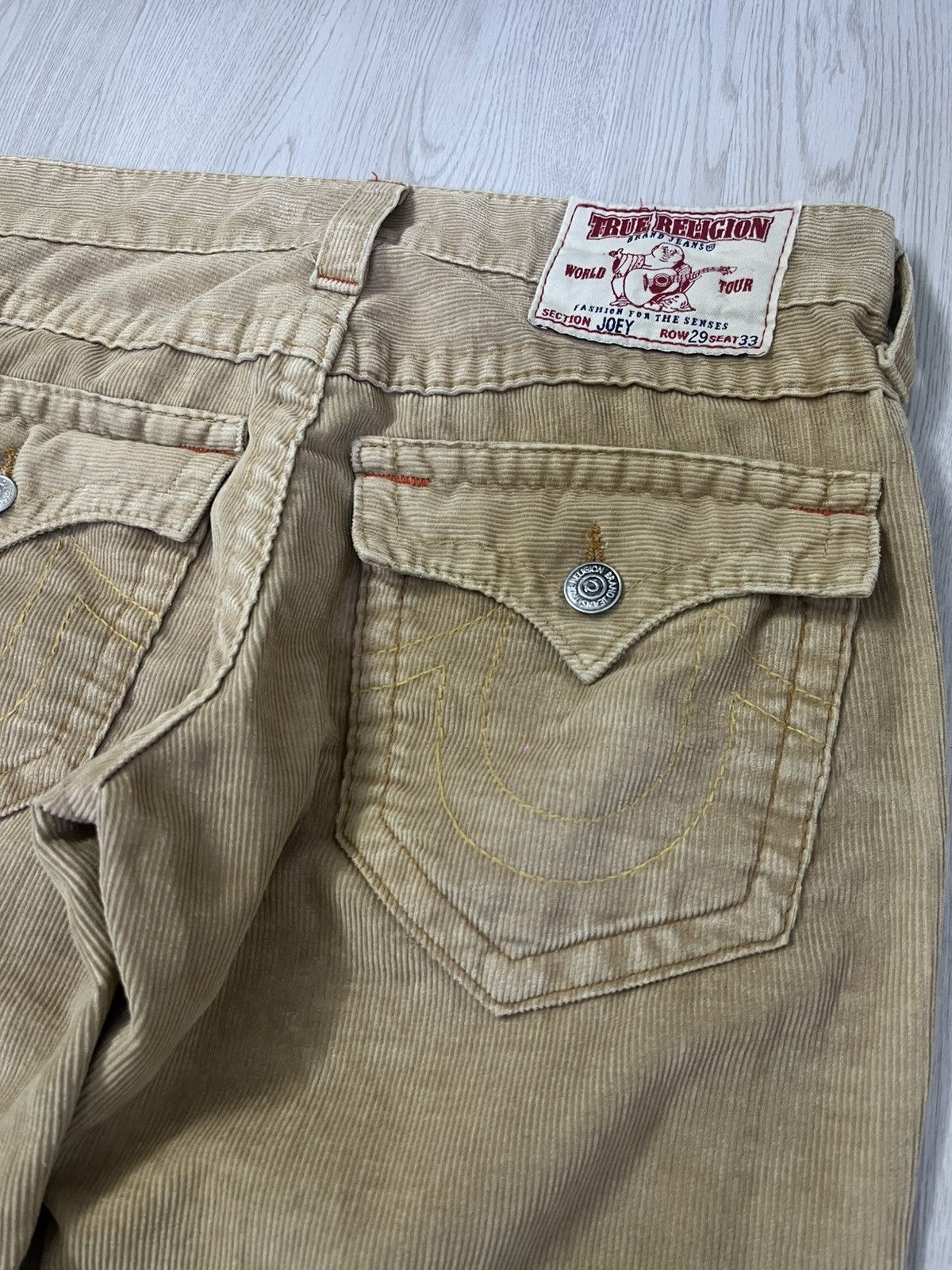 True Religion Vintage True Religion Corduroy Flared Pant Size US 32 / EU 48 - 7 Thumbnail