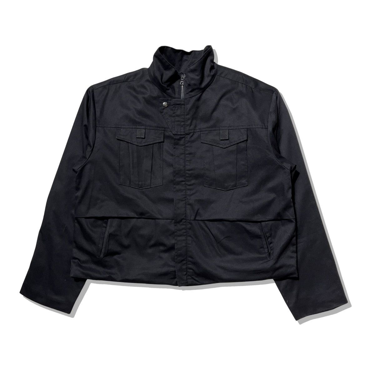 Japanese Brand Esmod Paris by Ha Young Jim 3D Bag Bear Jacket in Black Size US L / EU 52-54 / 3 - 2 Thumbnail