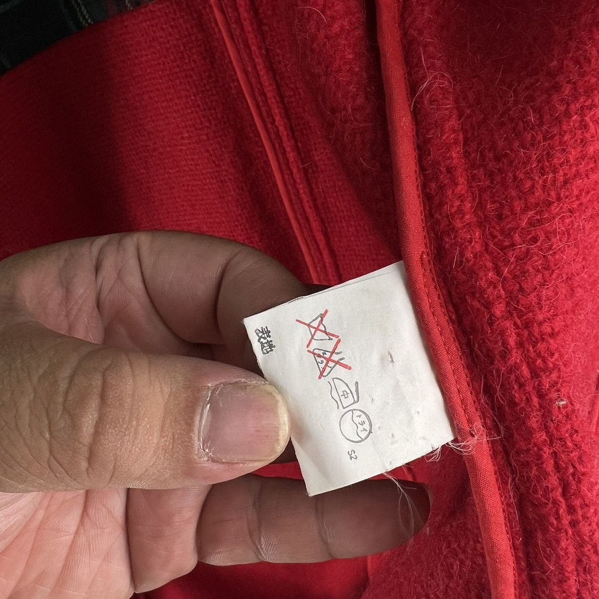 Japanese Brand 🔥Rich Red - Fly Coats Wool Jacket J.Mc Laughlin Japan Made Size US M / EU 48-50 / 2 - 11 Thumbnail