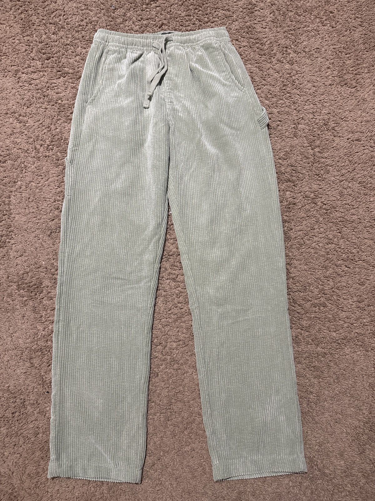Forever 21 VINTAGE Suede Green Pants Size US 29 - 2 Thumbnail
