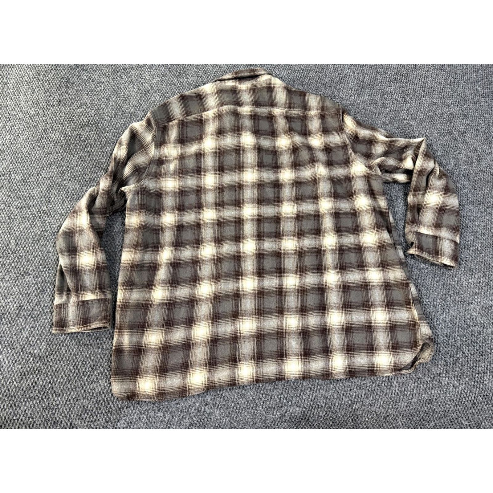 Levi's Levi's Shirt Mens 2XL Brown Plaid Flannel Long Sleeve Button Front Casual Size US XXL / EU 58 / 5 - 7 Thumbnail