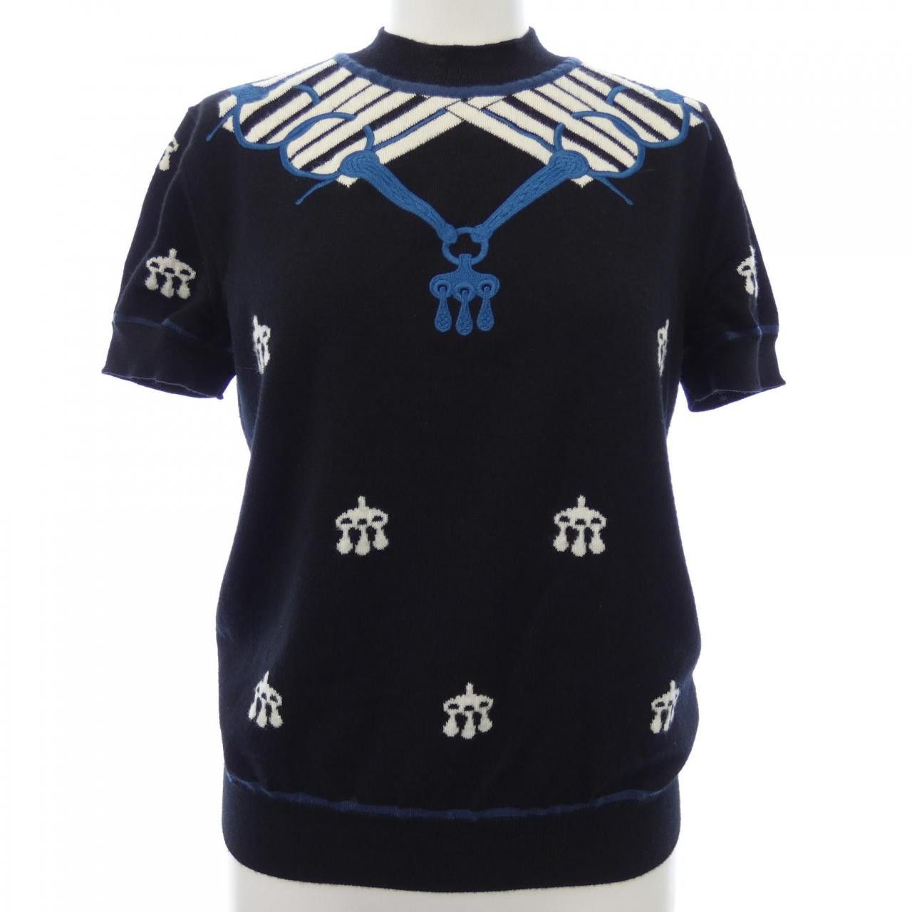 Hermes Hermes Hermes Knitwear Cotton Tops DUTY FREE for USA Size ONE SIZE - 1 Thumbnail