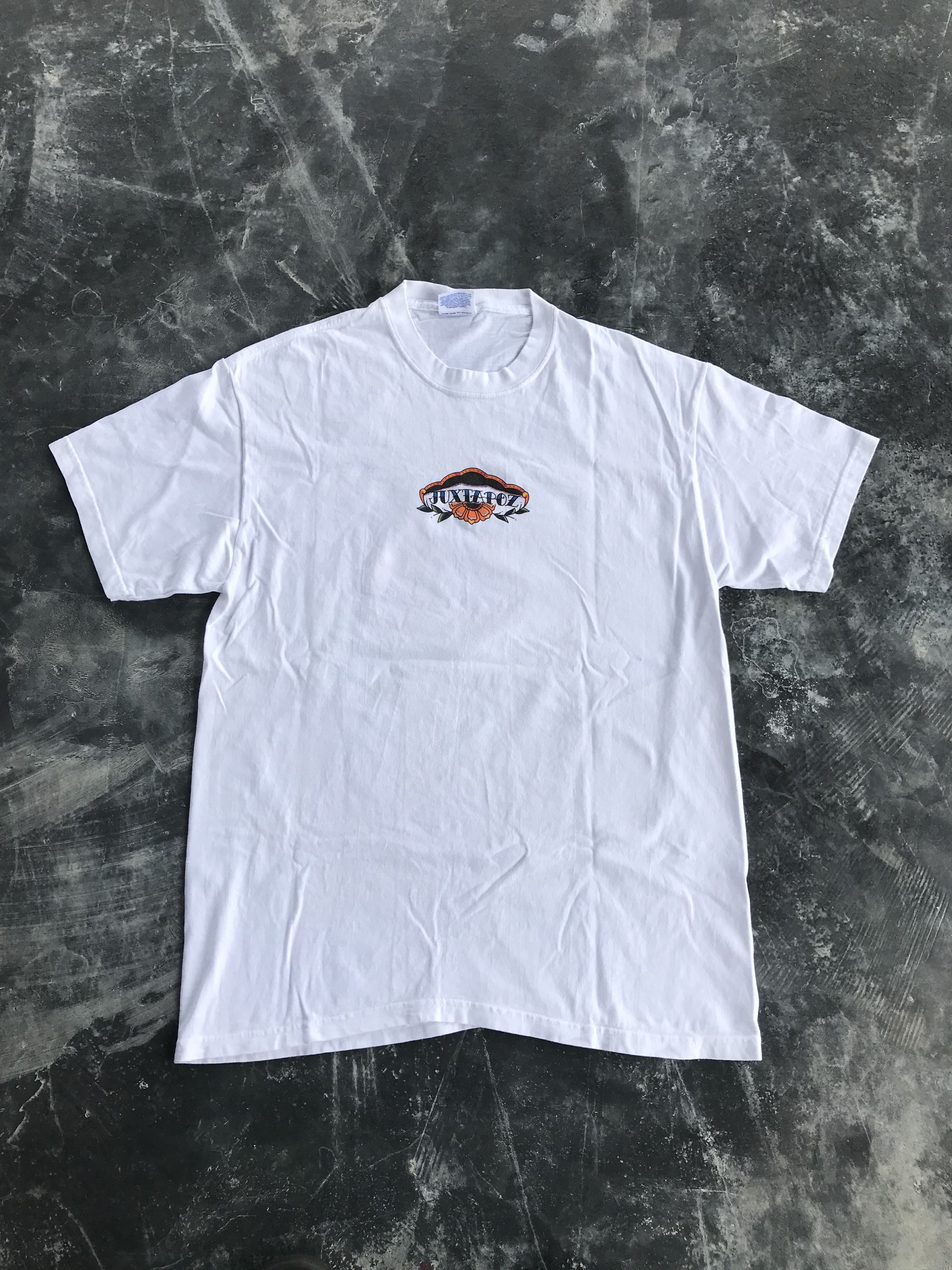 Hanes Vintage Y2k Hanez Juxtapoz Art Magazine Tee Size US M / EU 48-50 / 2 - 1 Thumbnail