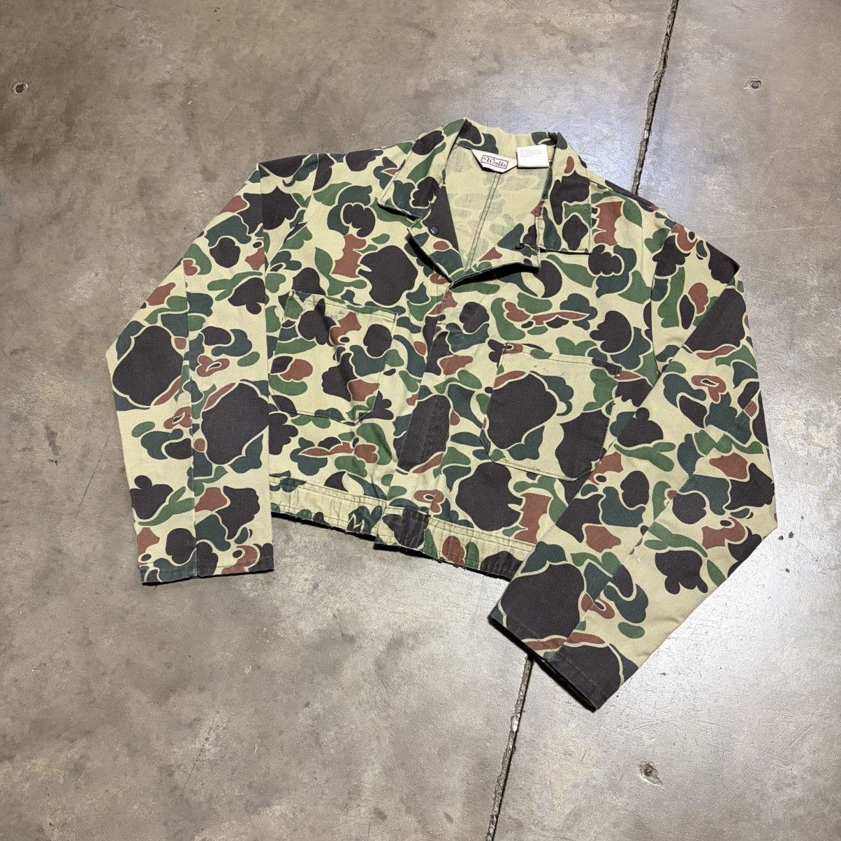 Walls Vintage Walls Duck Camo Cropped Jacket Work Detroit 90s USA Size US L / EU 52-54 / 3 - 3 Thumbnail