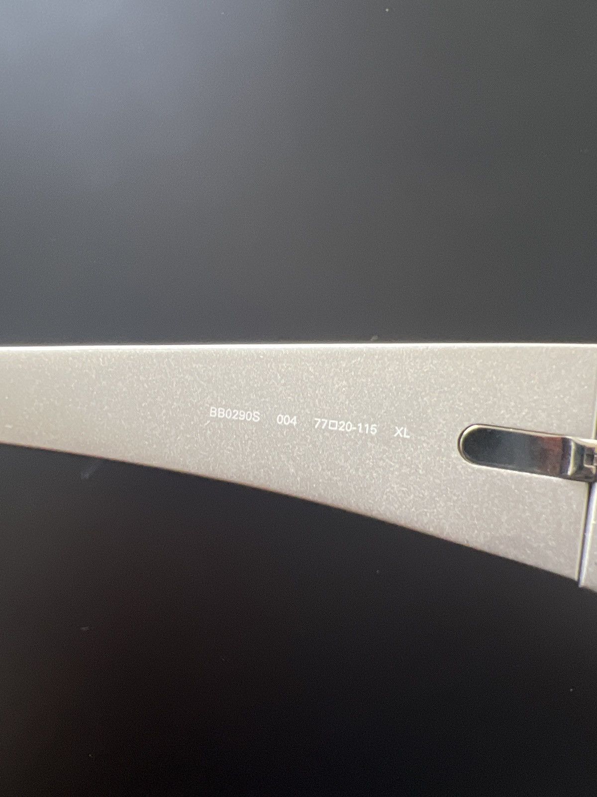Balenciaga Balenciaga Reverse XPANDER 2.0 Silver/Mirror Sunglasses Size ONE SIZE - 7 Thumbnail
