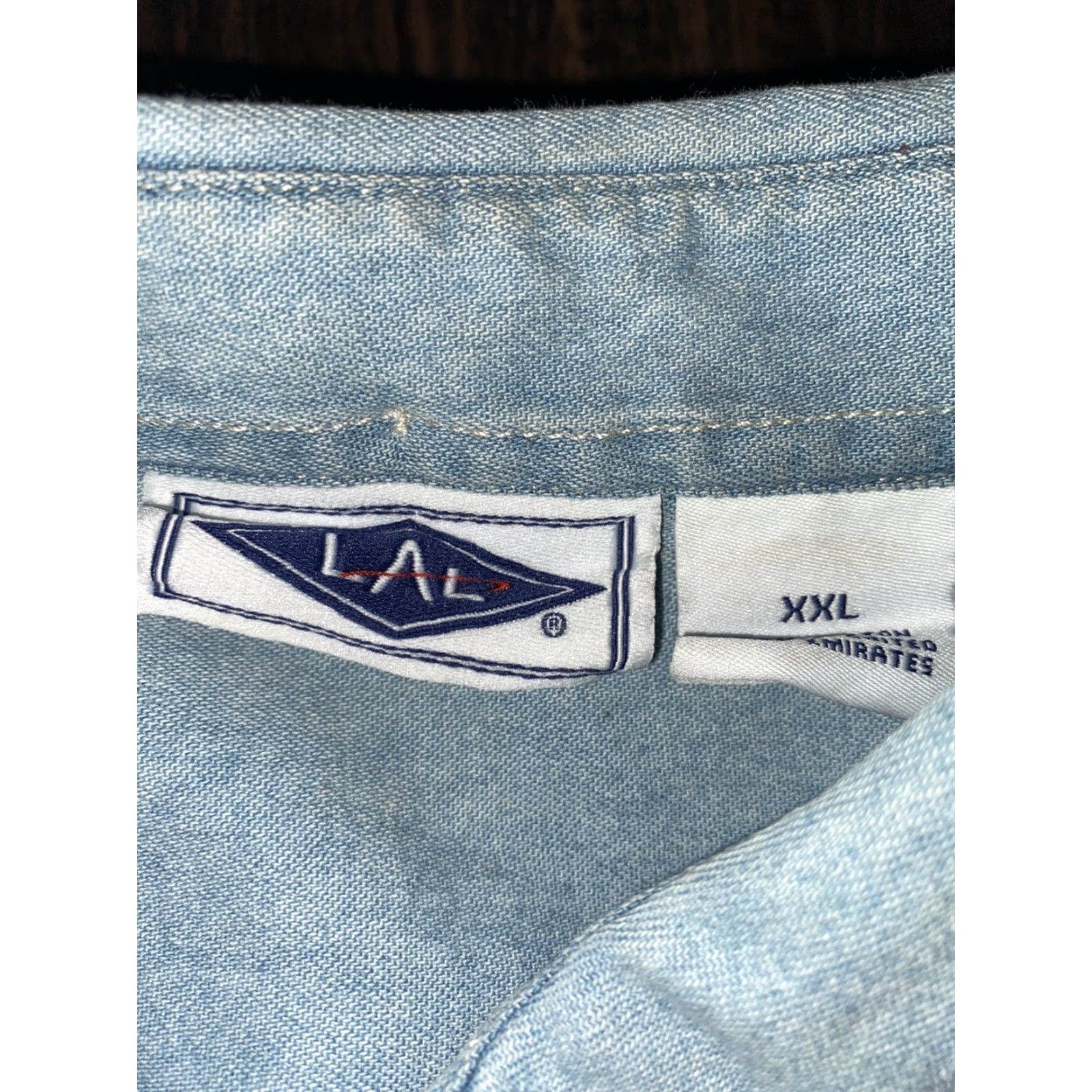 Vintage LAL Kovach Euphoric Energy Button-Down Shirt Mens 2XL Blue Racing Size US XXL / EU 58 / 5 - 6 Thumbnail