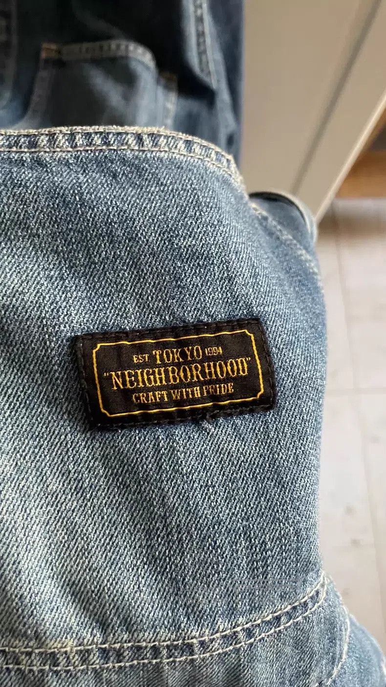 Neighborhood Neighborhood Washed Denim Work Jacket Barn Denim Jacket Size US S / EU 44-46 / 1 - 2 Thumbnail