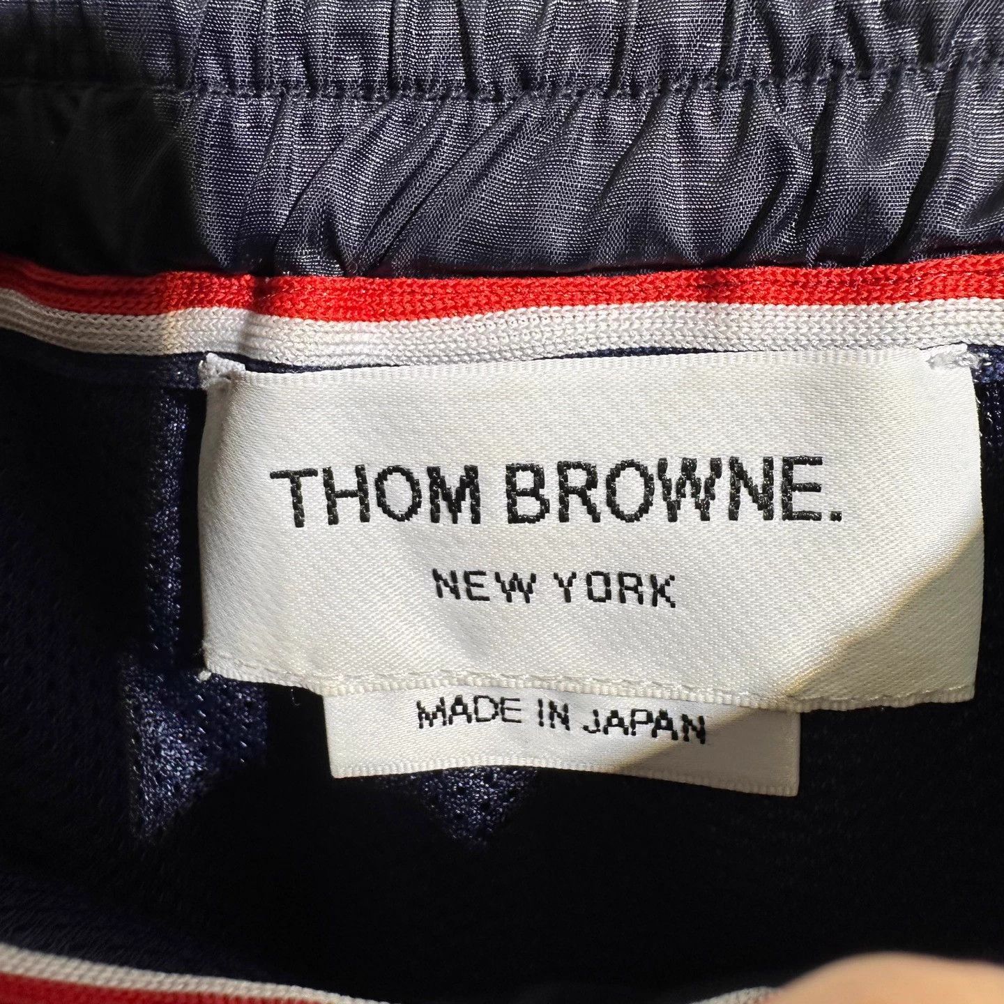 Thom Browne TB RWB stripe knit sweatpants men's navy size 3 NWT Size US 39 - 4 Thumbnail