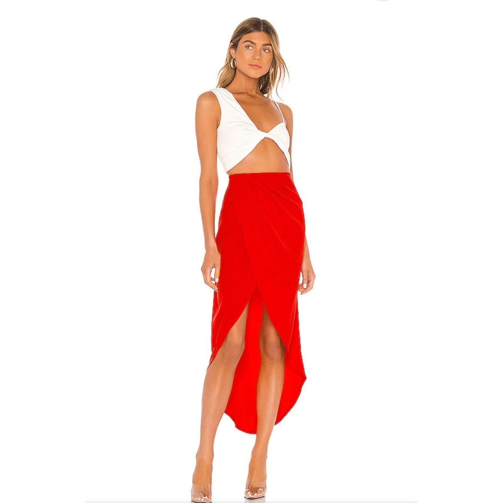 Superdown NEW Superdown Tiffani Ruched Mid Waist High Grailed
