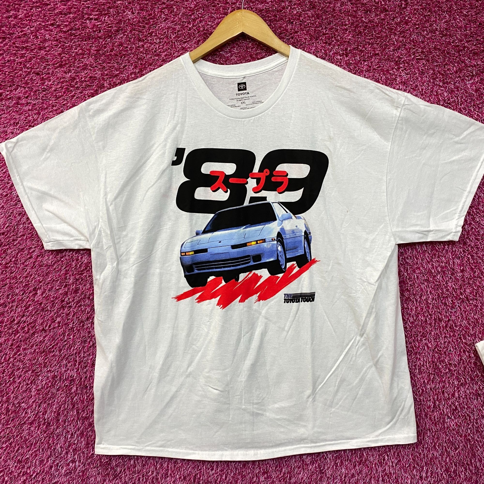 Other Toyota Supra Turbo 89 Double Sided T-Shirt 2XL Size US XXL / EU 58 / 5 - 1 Thumbnail