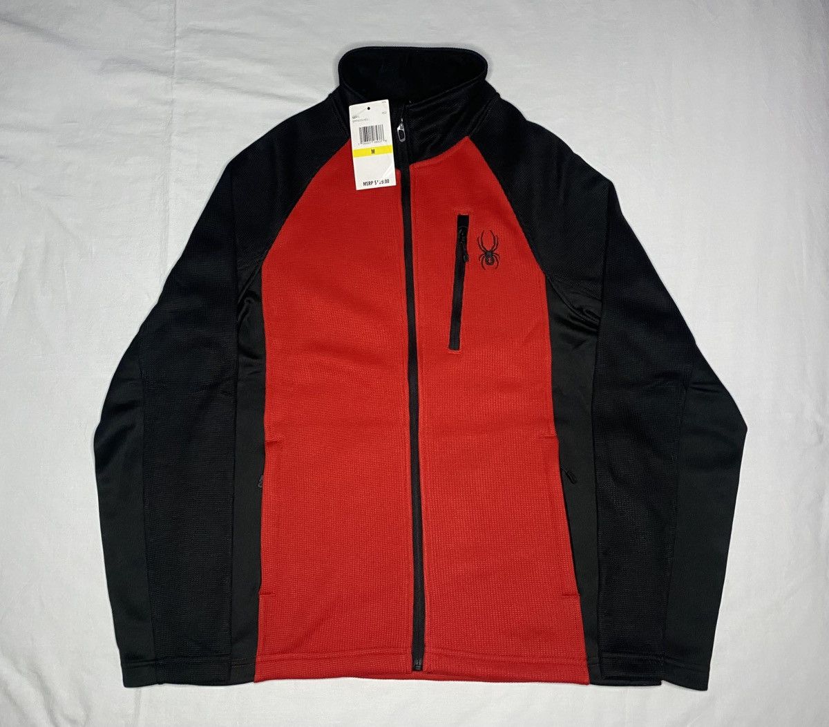 Spyder Spyder Men's Raider 2.0 Full Zip Jacket Red Medium NWT Size US M / EU 48-50 / 2 - 3 Thumbnail