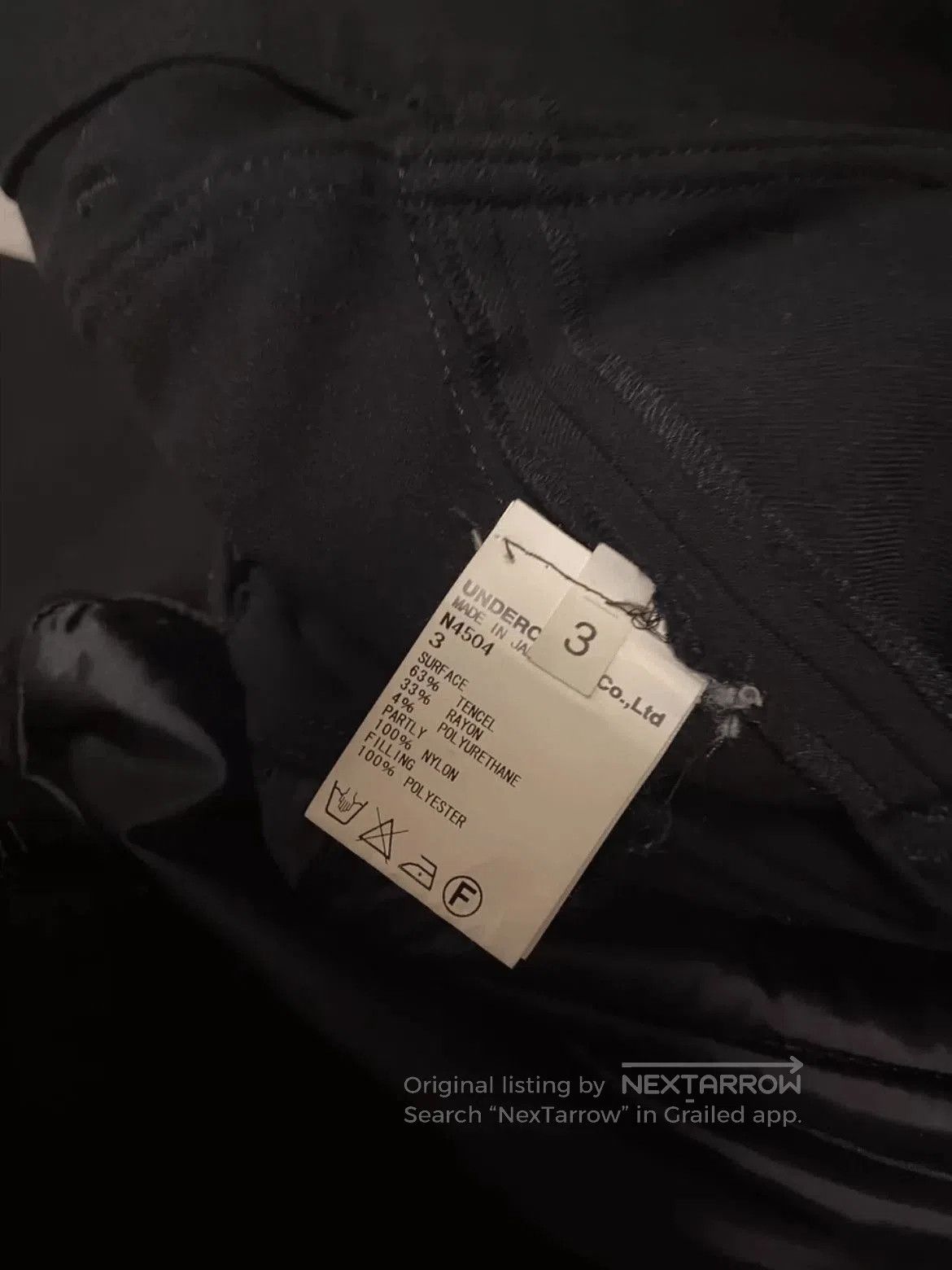 Undercover Sz 30 Undercover 14AW Skinny Fit Cargo Denim. Size US 30 / EU 46 - 4 Thumbnail