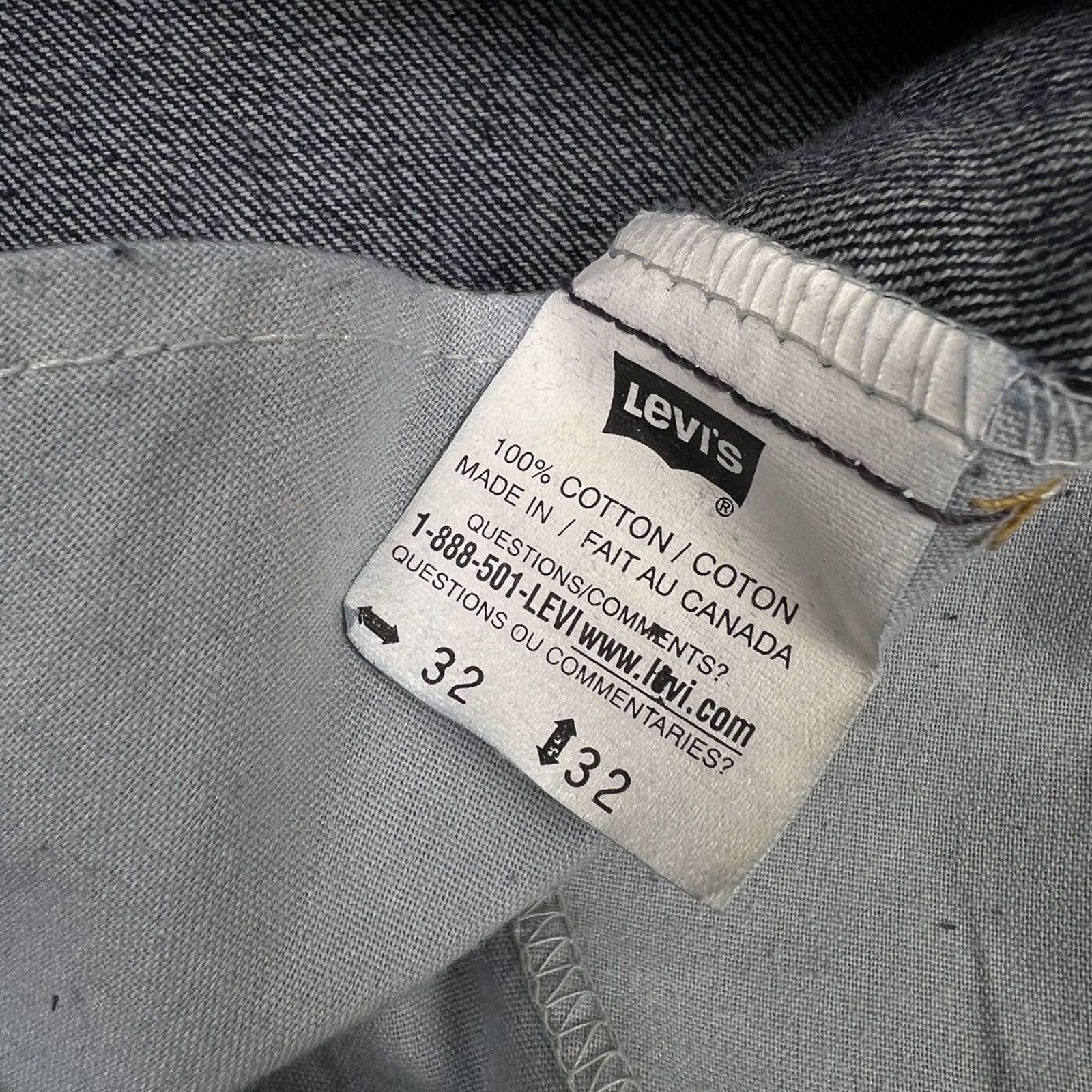 Levi's × Vintage Vintage Levi's 501 Jeans 29x34 Straight Leg 90s Denim Pants Size US 32 / EU 48 - 8 Thumbnail