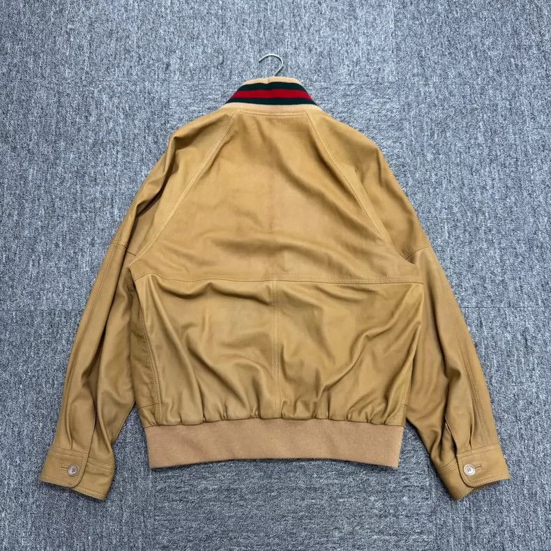 Gucci Gucci Striped collar sheepskin jacket 2505-Nextarrow Size US L / EU 52-54 / 3 - 2 Thumbnail