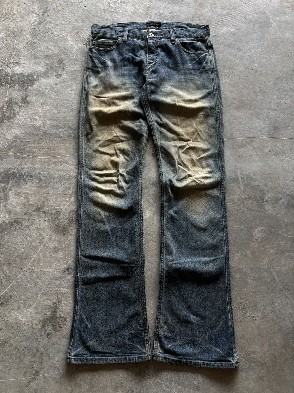Morgan Homme MORGAN DE TOI HOMME flare mudmax rusty mud wash japanese Size US 32 / EU 48 - 1 Thumbnail