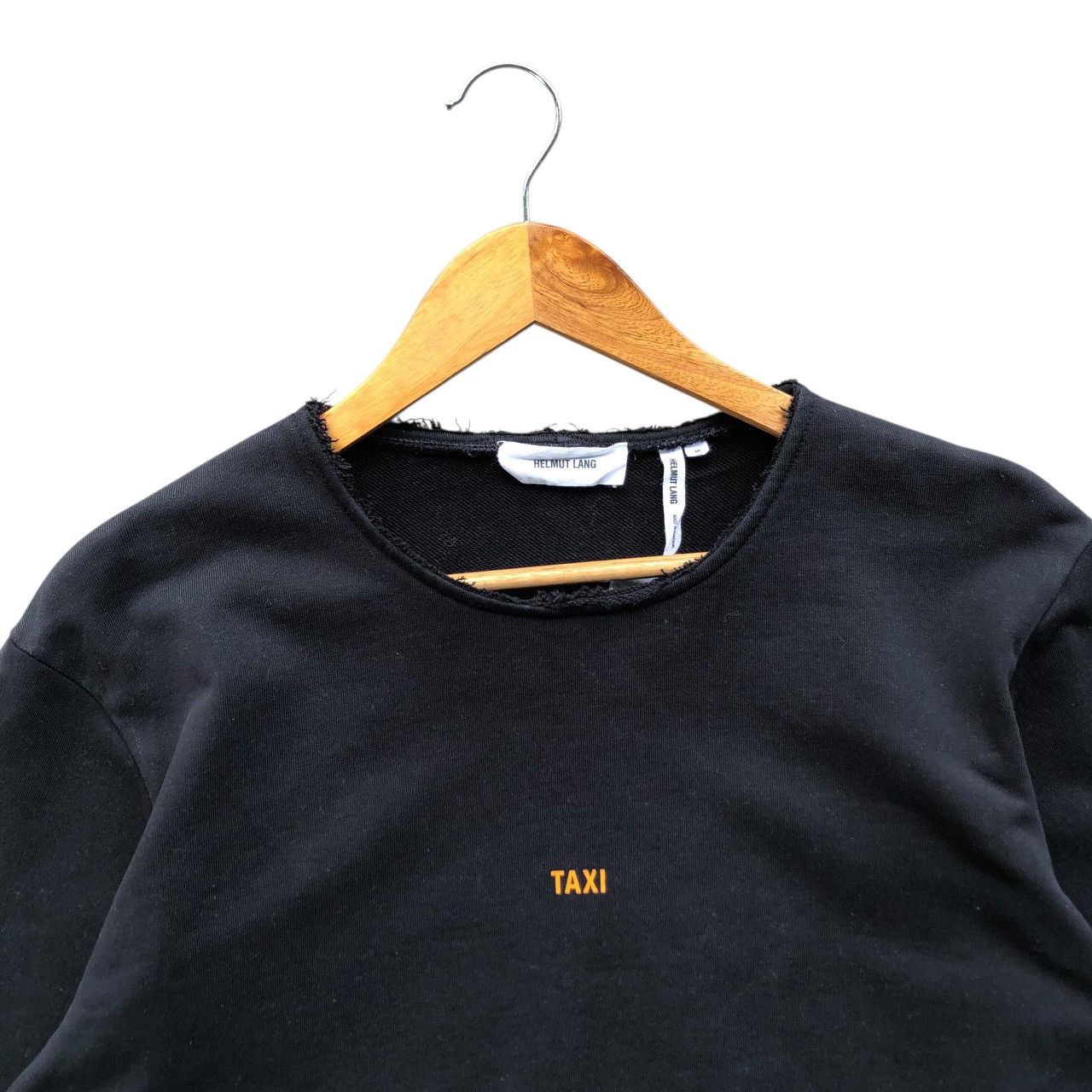 Helmut Lang Aw 18/19 HELMUT LANG limited edition taxi crop crewneck Size US M / EU 48-50 / 2 - 3 Thumbnail