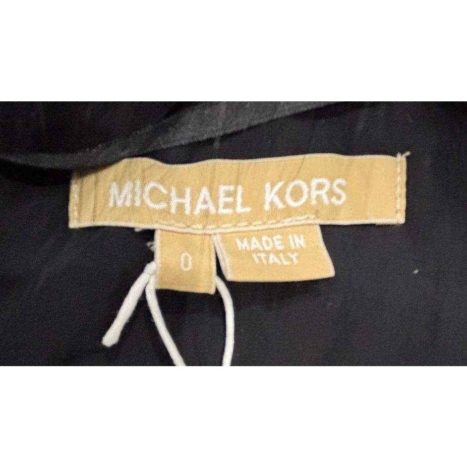Michael Kors *R37 MICHAEL KORS Women's Faux Fur Winter Coat Black Size 0 Size XS / US 0-2 / IT 36-38 - 8 Thumbnail