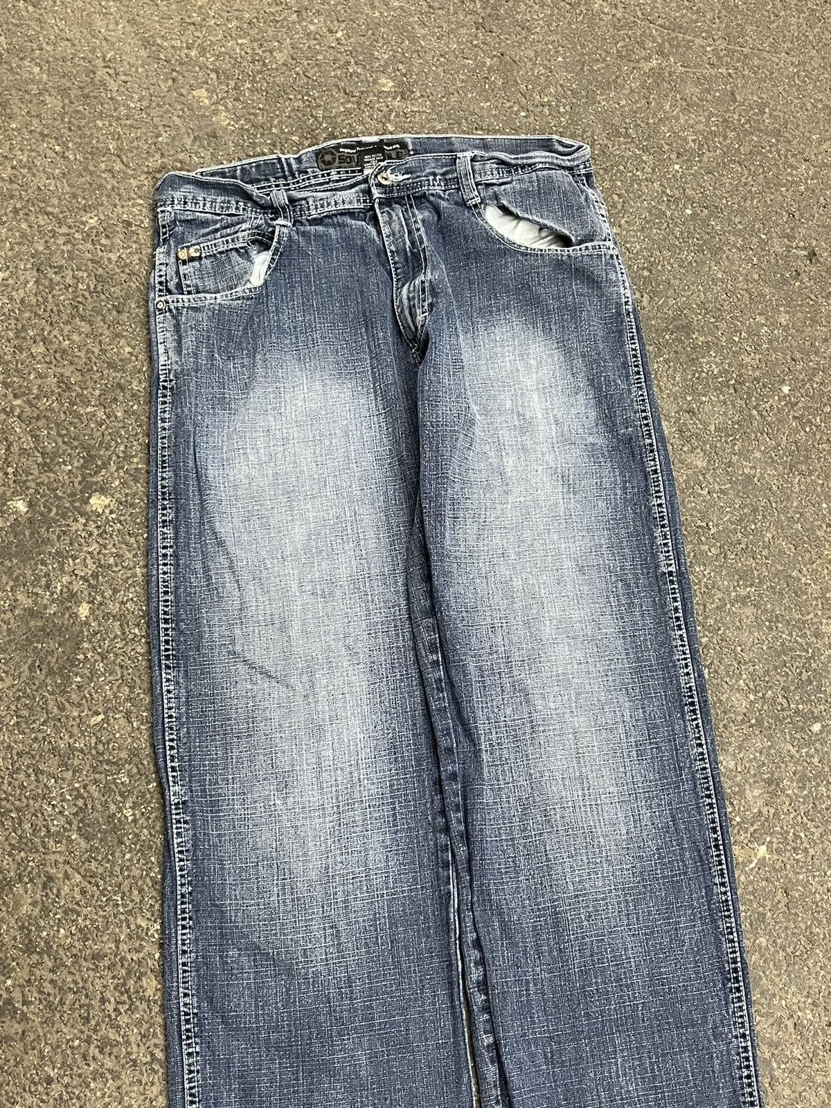 Southpole × Vintage Southpole y2k baggy fit denim skater faded streetwear hype Size US 36 / EU 52 - 6 Thumbnail