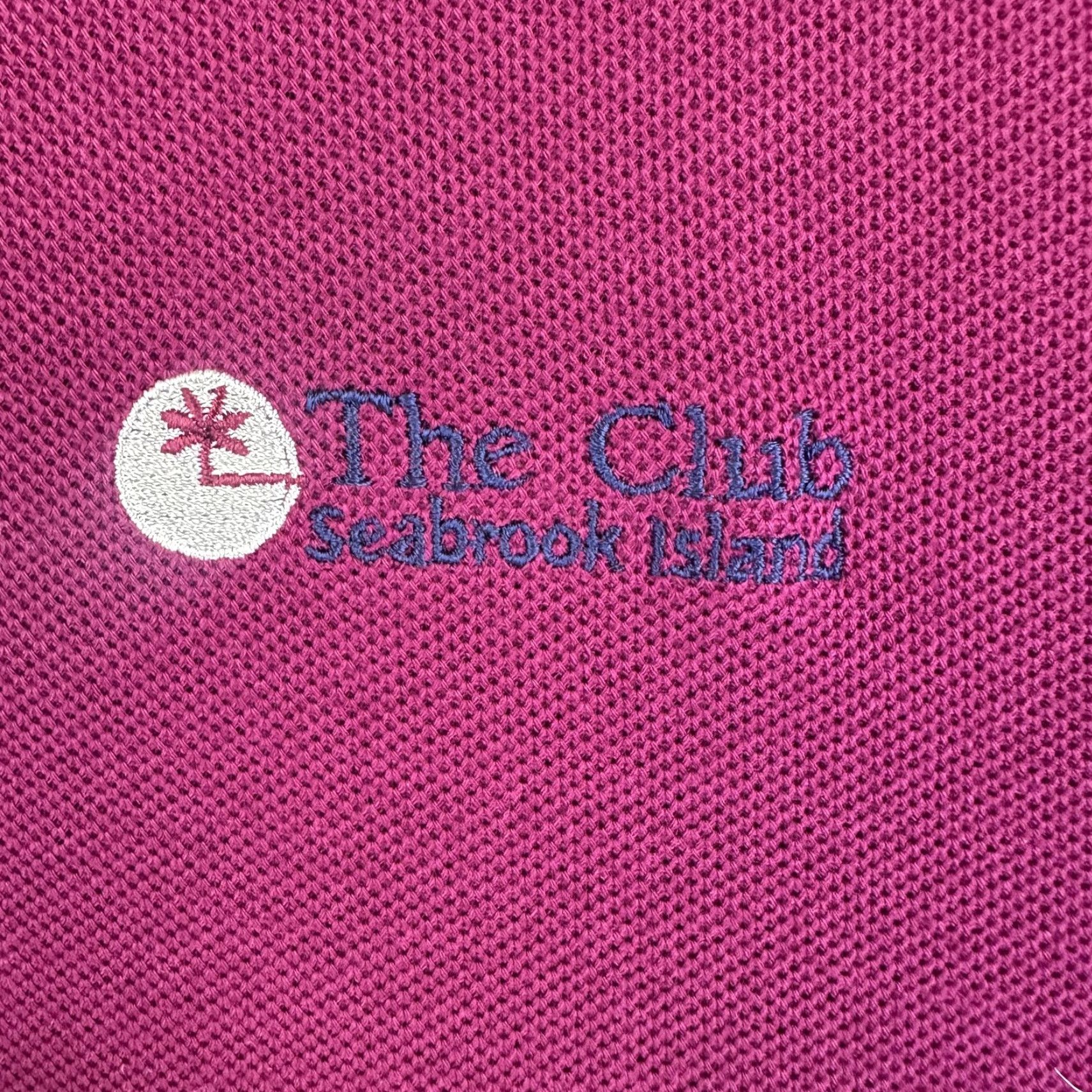 Izod VINTAGE Izod Club Polo Shirt Mens XL Burgundy The Club Seabrook Island Embroidered Golf Size US XL / EU 56 / 4 - 5 Thumbnail