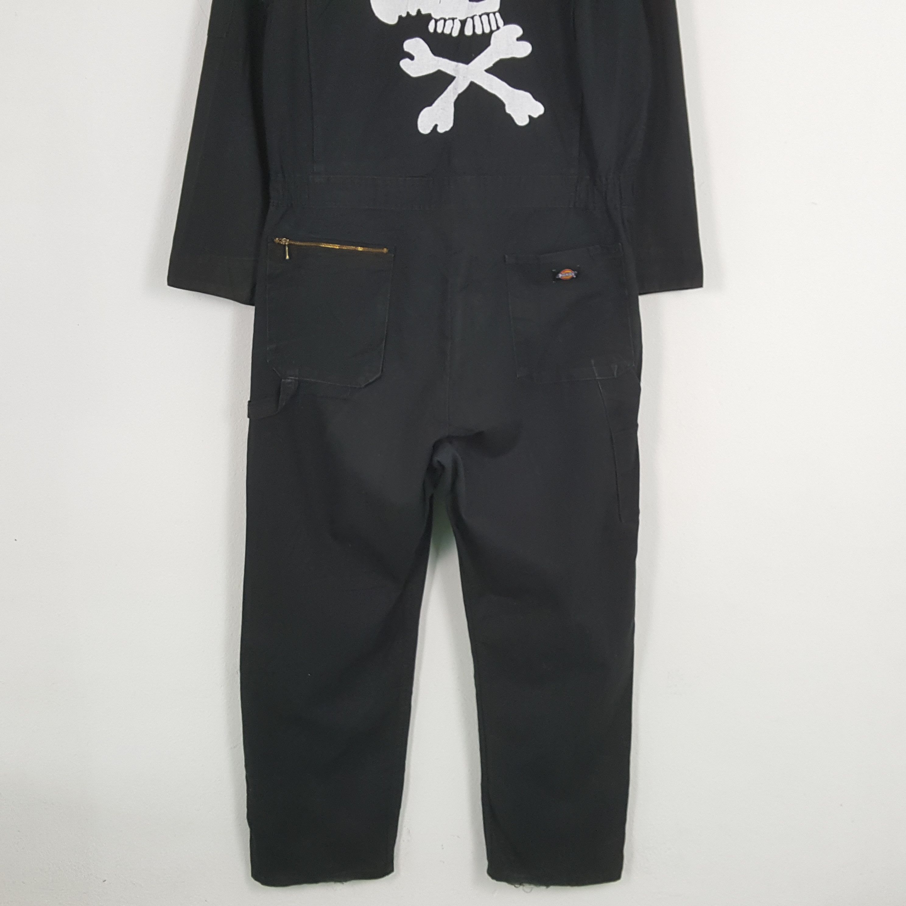 Dickies × Vintage DICKIES X Custom Art SKULL Design Coverall Jacket Size US L / EU 52-54 / 3 - 3 Thumbnail