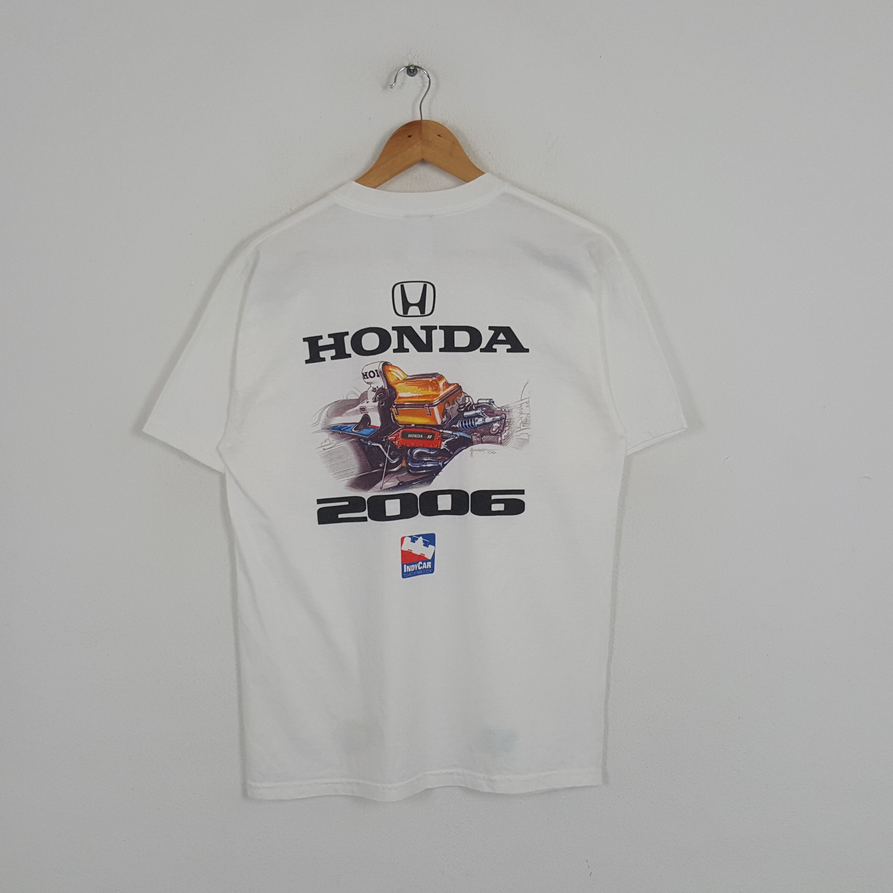 Honda × Vintage Vintage Honda 2006 Racing Formula One F1 Tshirt Size US M / EU 48-50 / 2 - 1 Thumbnail