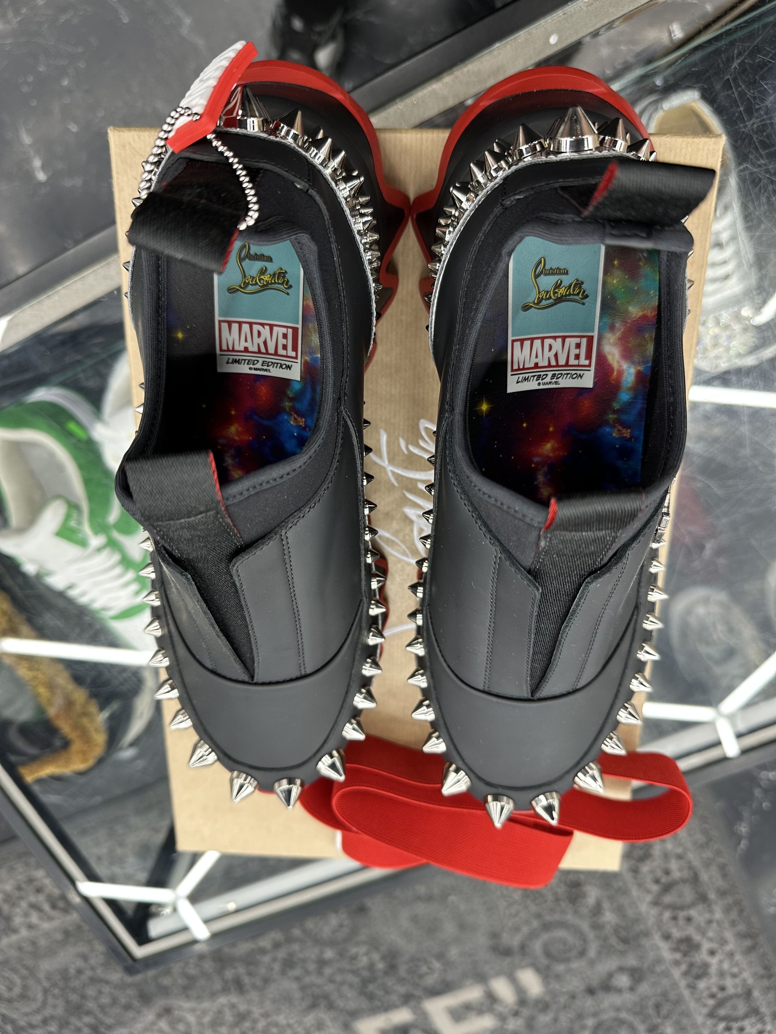 Christian Louboutin CL x Marvel Sharkyloub SP Spikes Size US 8.5 / EU 41-42 - 6 Thumbnail