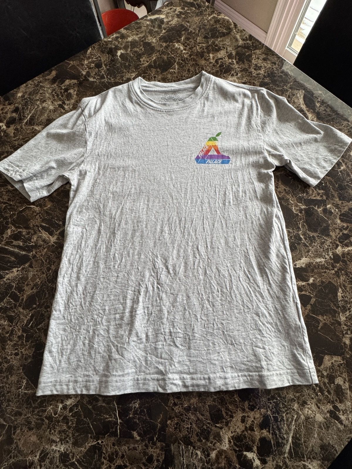 Palace Palace Jobsworth Tee - Grey - Apple - CEASE & DESIST Size US S / EU 44-46 / 1 - 2 Thumbnail