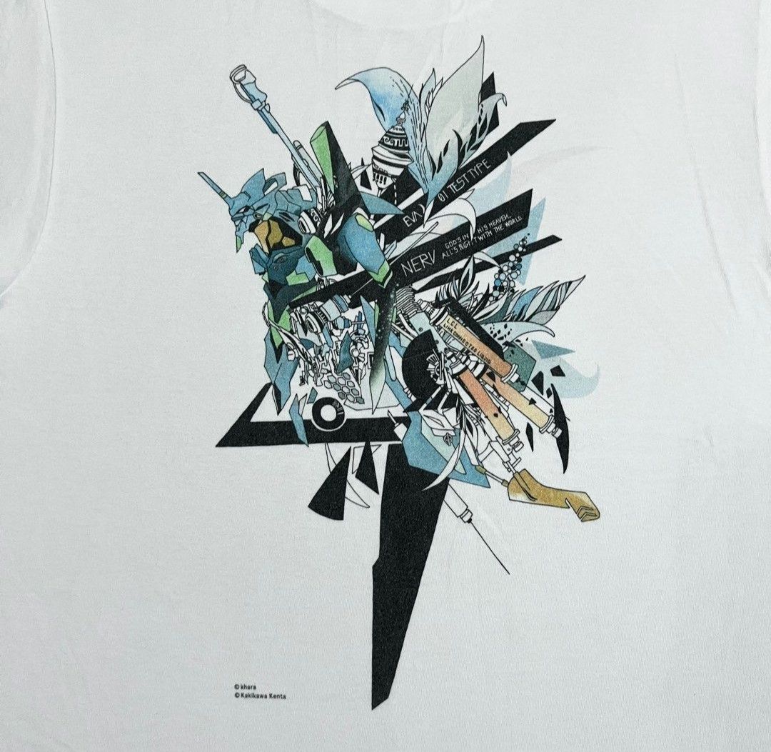 Anime × Vintage Vintage Evangelion '01' Radio Eva Manga Art Size US L / EU 52-54 / 3 - 3 Thumbnail