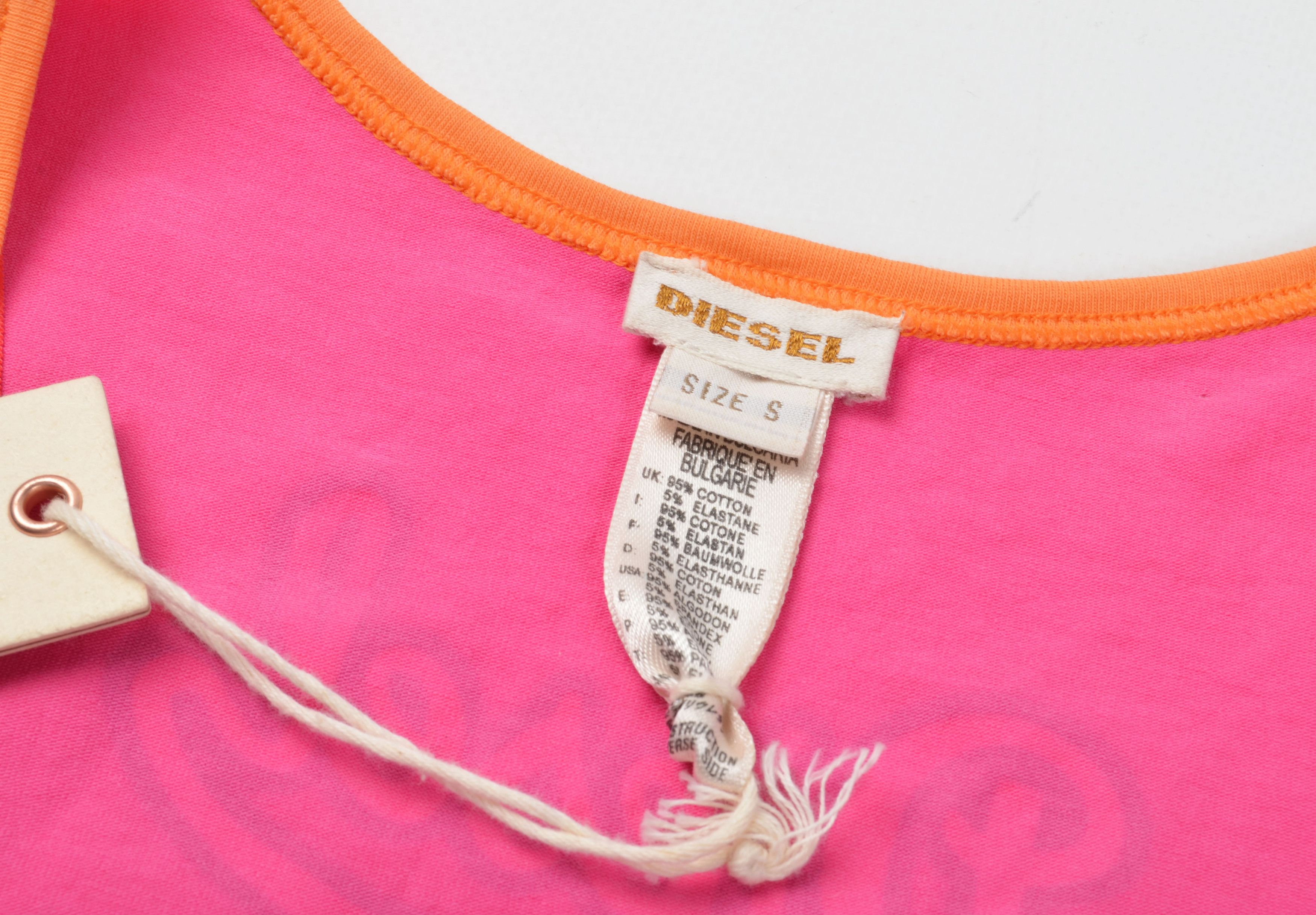 Diesel Diesel Y2K Babydoll Pink Coquette Tank Top Size S / US 4 / IT 40 - 7 Thumbnail