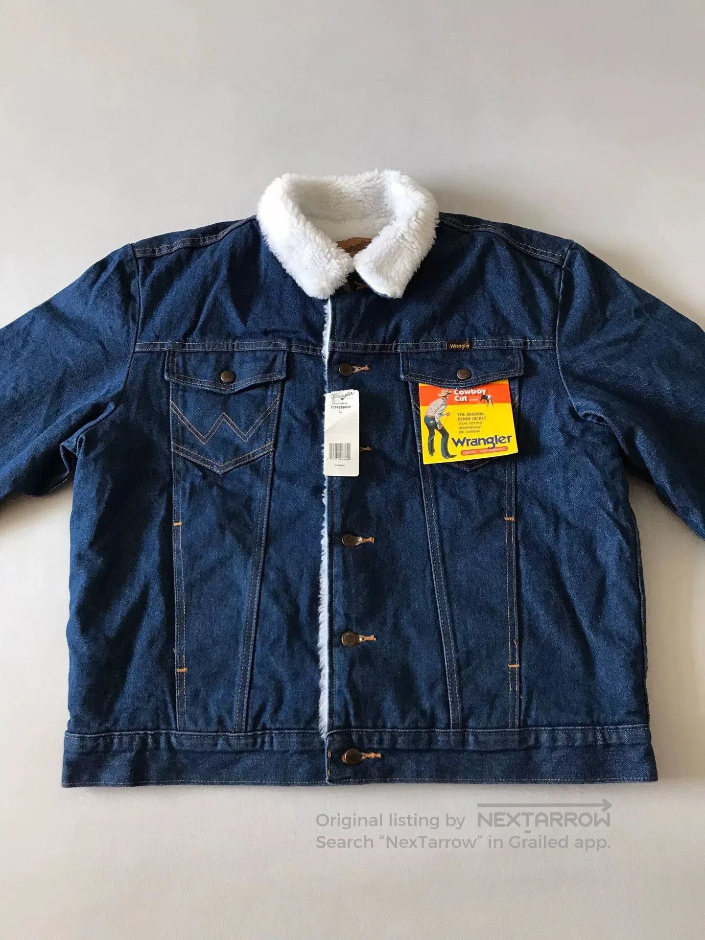 Wrangler Wrangler Sherpa Lining Denim Jacket. Size US L / EU 52-54 / 3 - 4 Thumbnail
