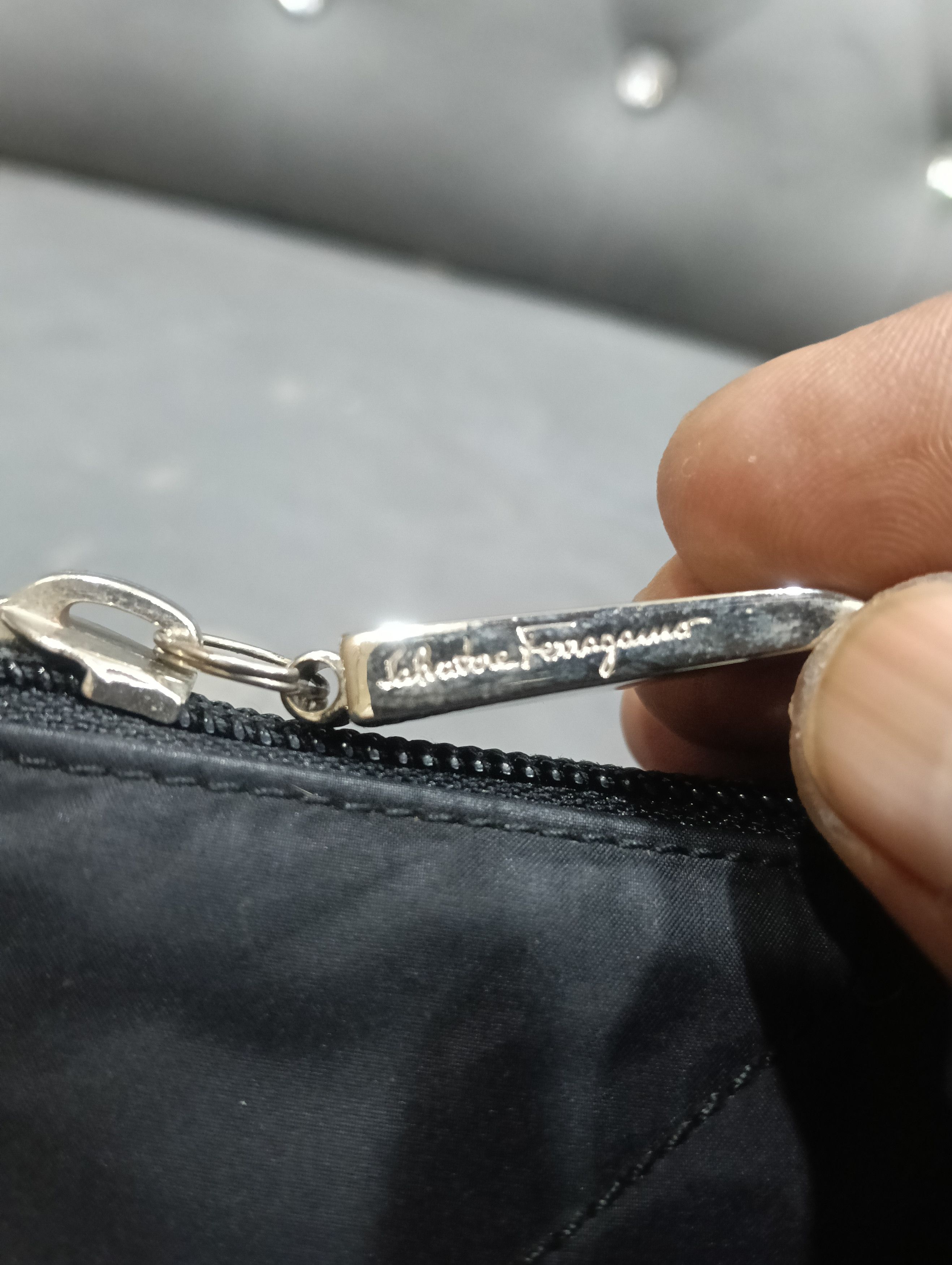 Salvatore Ferragamo Salvatore Ferragamo Clutch/Cosmetic Bag Size ONE SIZE - 7 Thumbnail
