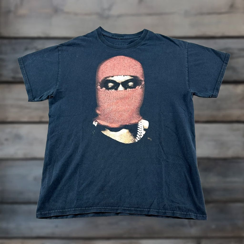 Thrasher Kanye West Shirt Mens M Black Graphic Yeezus Tour Ski Mask Faded Thrashed Size US M / EU 48-50 / 2 - 1 Thumbnail