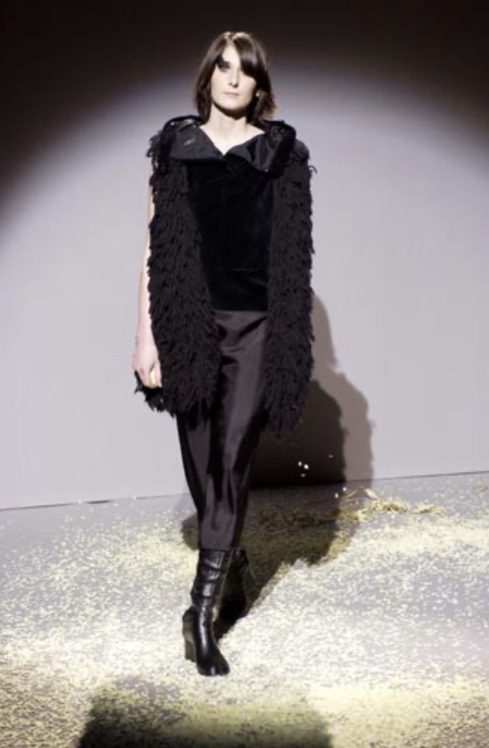 Maison Margiela Maison Martin Margiela AW2003 Alpaca Shag Chubby Scarf Size ONE SIZE - 2 Thumbnail