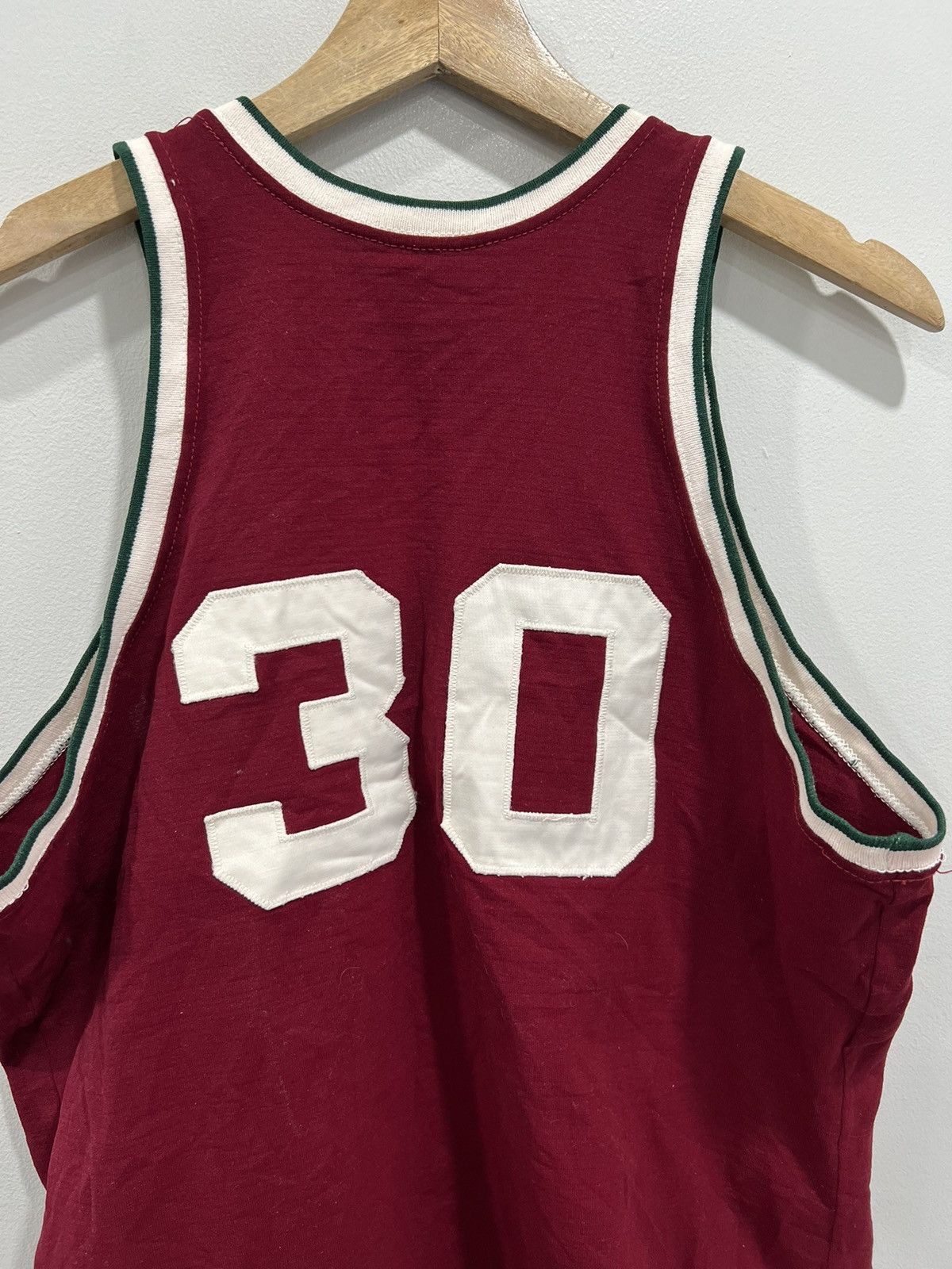 Vintage Vintage 60s 70s Sand Knit Basketball Jersey Wwgb Size US M / EU 48-50 / 2 - 3 Thumbnail