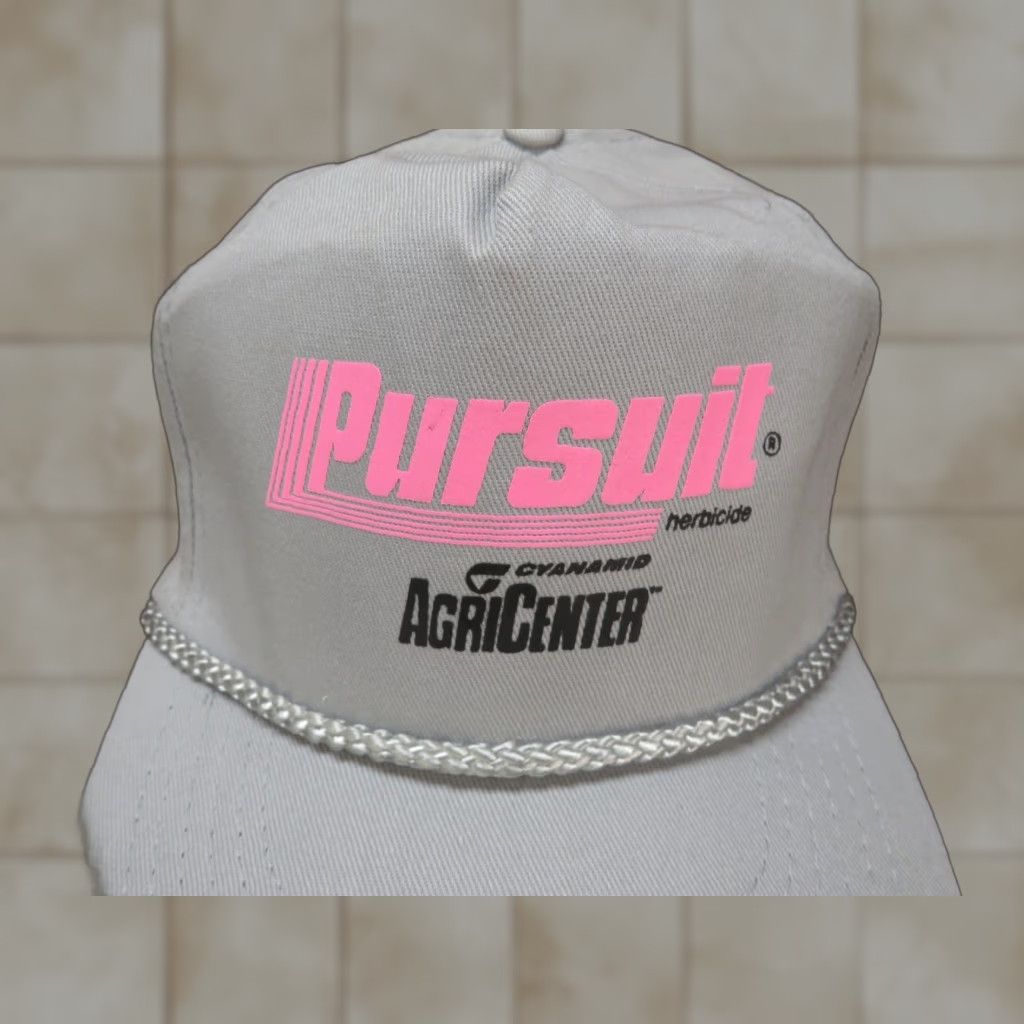 Pinko VTG HaT Pursuit Herbicide Pink trucker cap hat Adjustable Multi-Color Advertising Trucker Hat Hats Mens Womens Boys Girls Size ONE SIZE - 1 Thumbnail