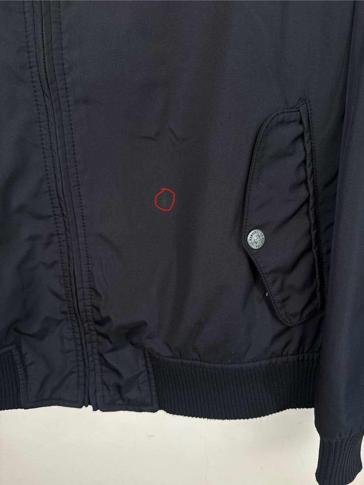 La Martina La Martina Nylon Jacket Bomber XL Black Luxury Zip Casual Size US XL / EU 56 / 4 - 9 Thumbnail